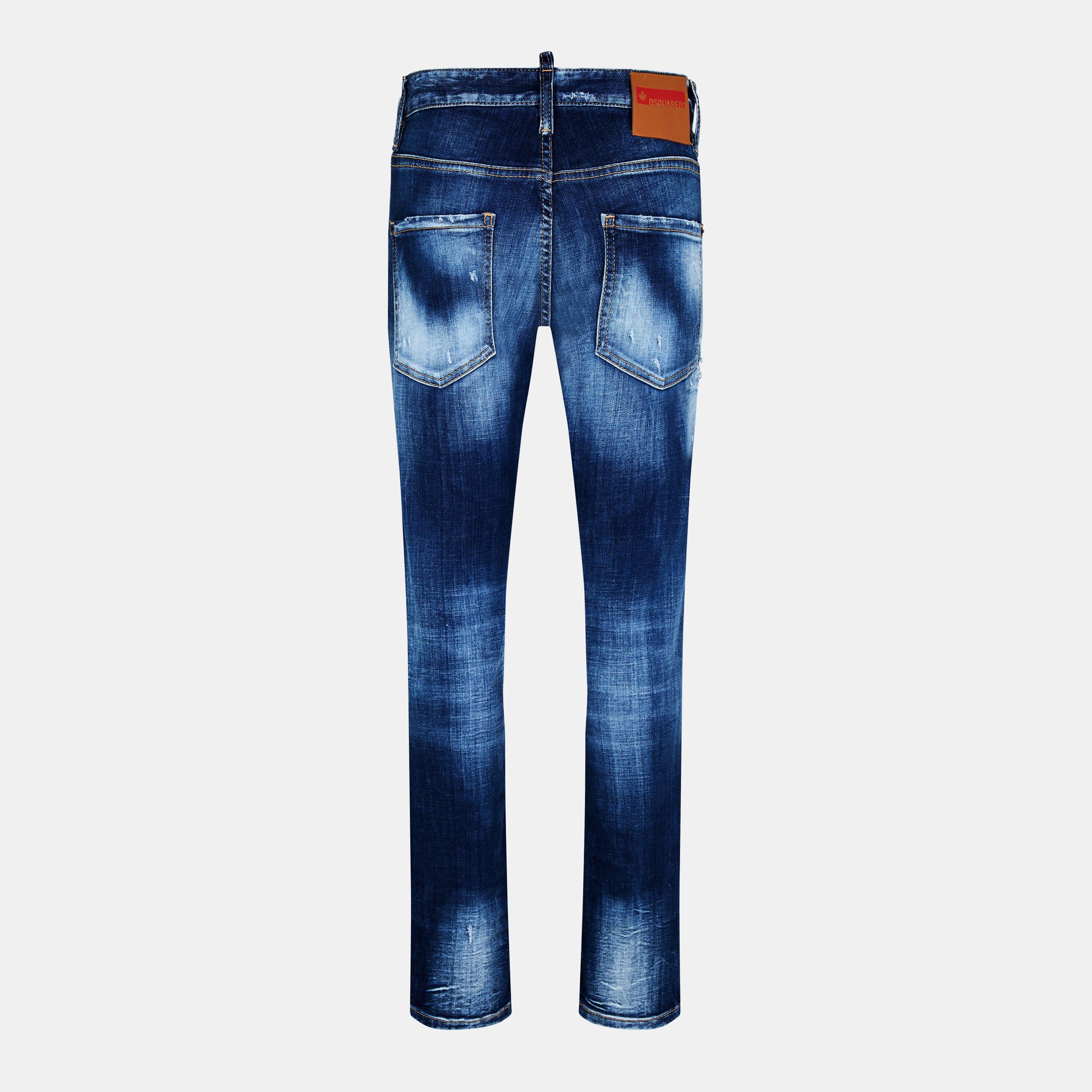Dist Light Blue - DSquared2 - Cool Guy Slim Jeans - 2