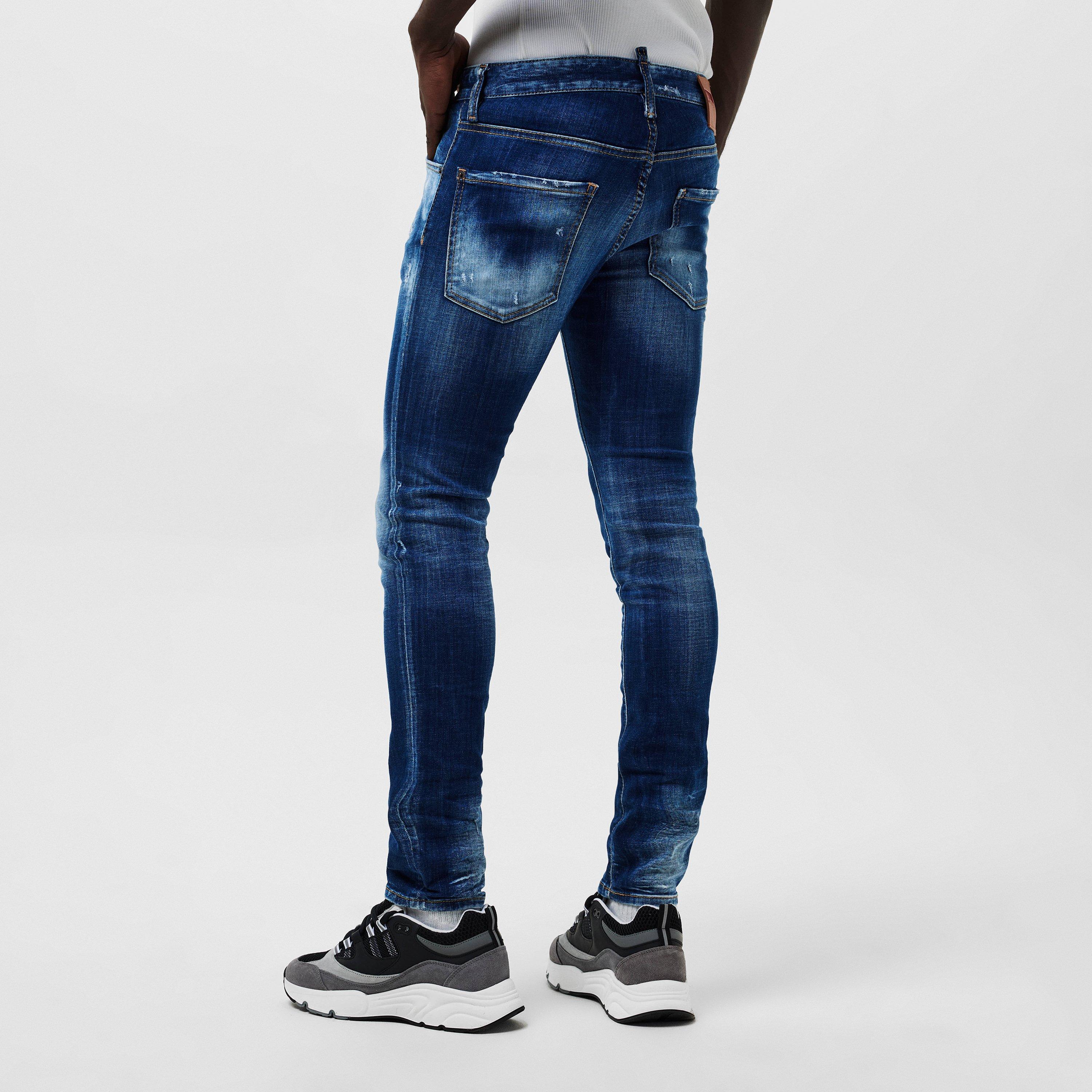 Dist Light Blue - DSquared2 - Cool Guy Slim Jeans - 4
