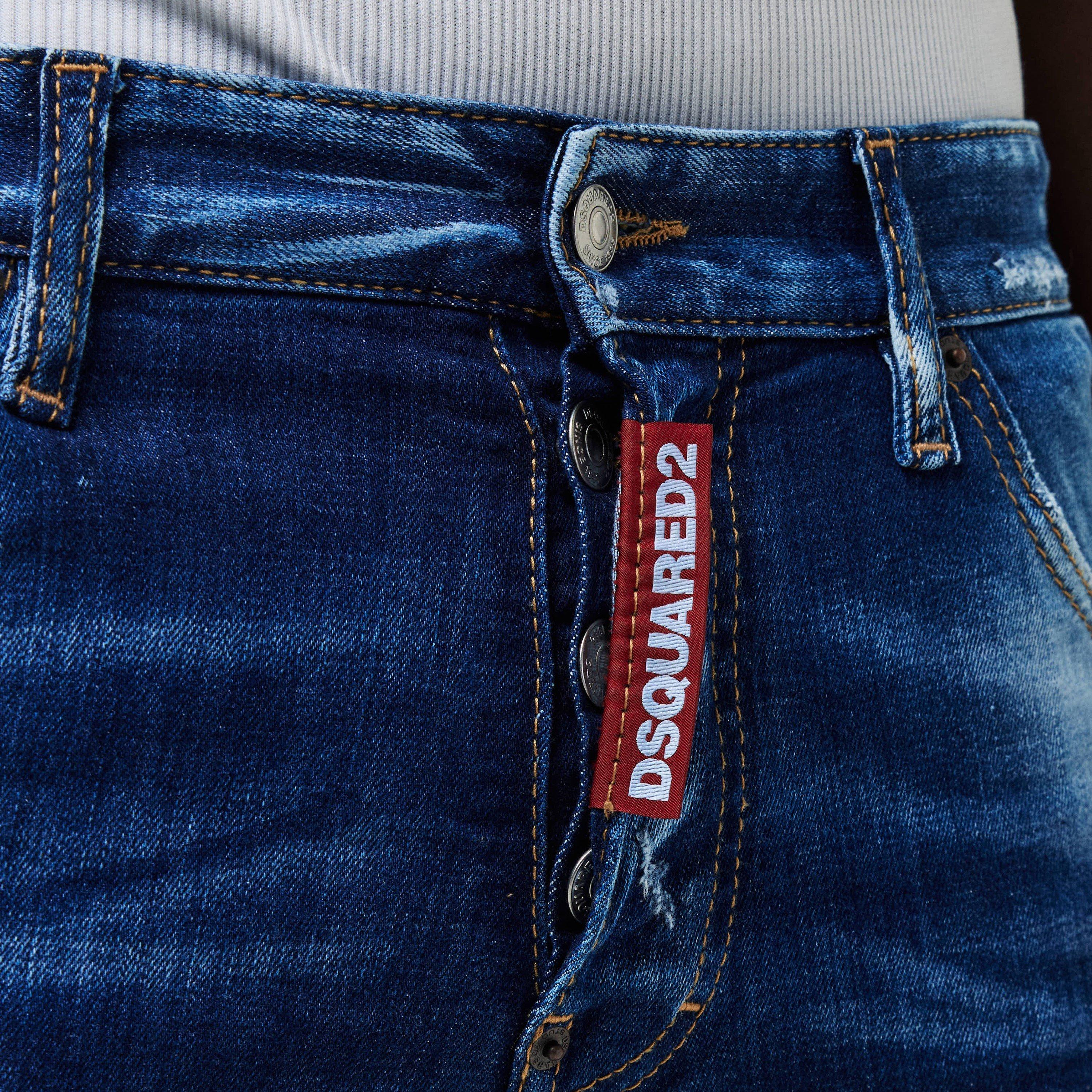 Dist Light Blue - DSquared2 - Cool Guy Slim Jeans - 5
