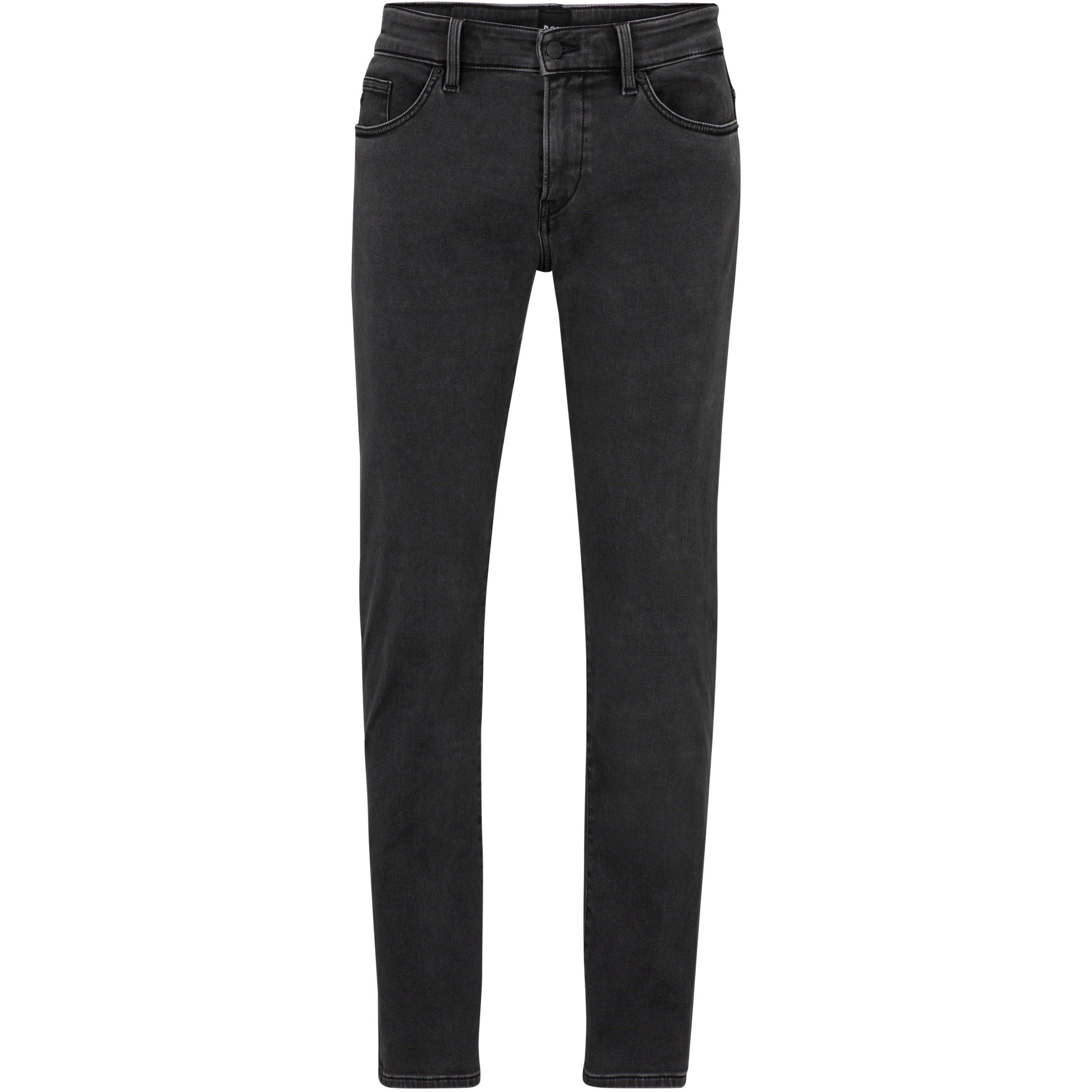 Boss Men's Delaware3-1 Slim Fit Jeans - Silver - 38W R