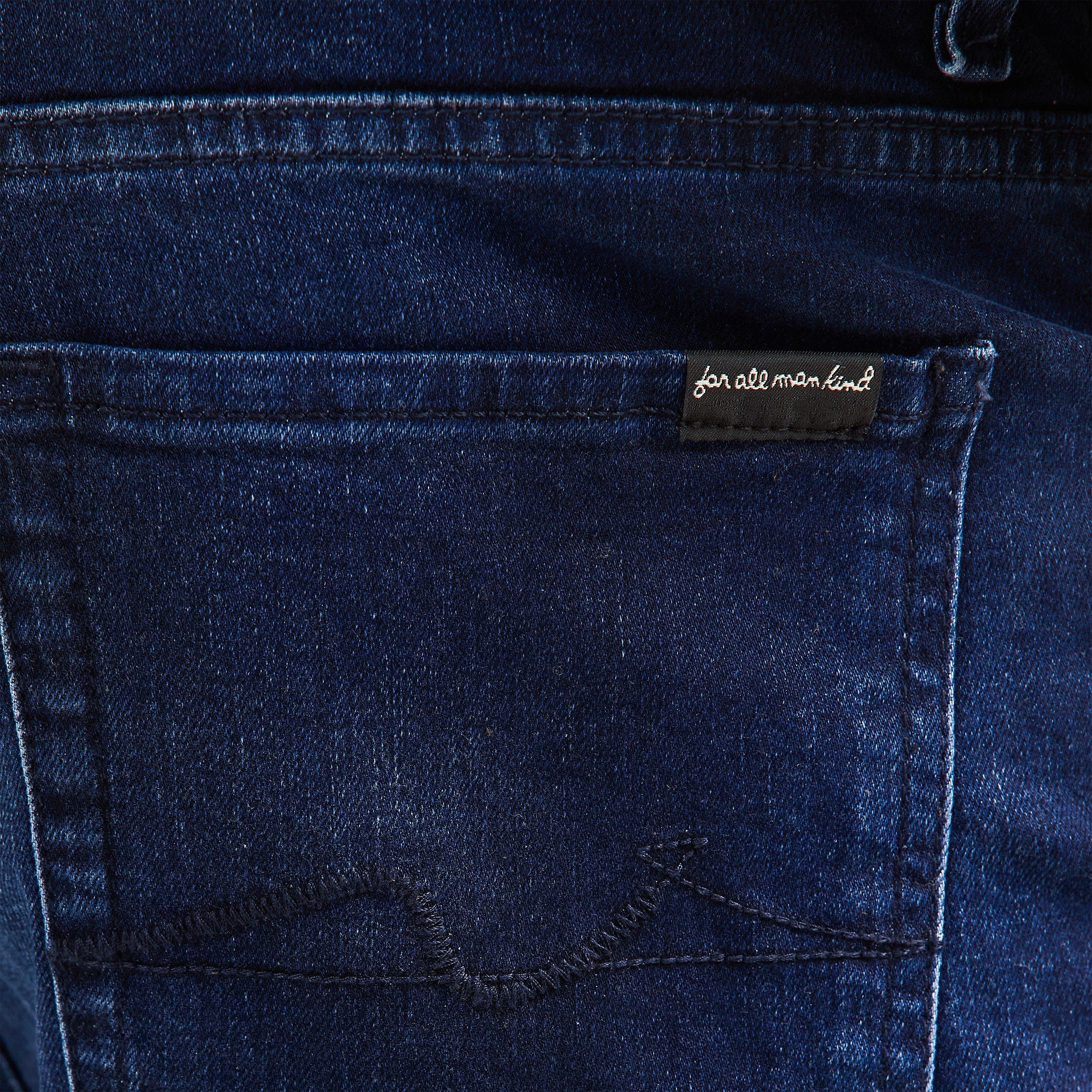 Dark Blue - 7 For All Mankind - Men's Slimmy Slim Fit Jeans - 5