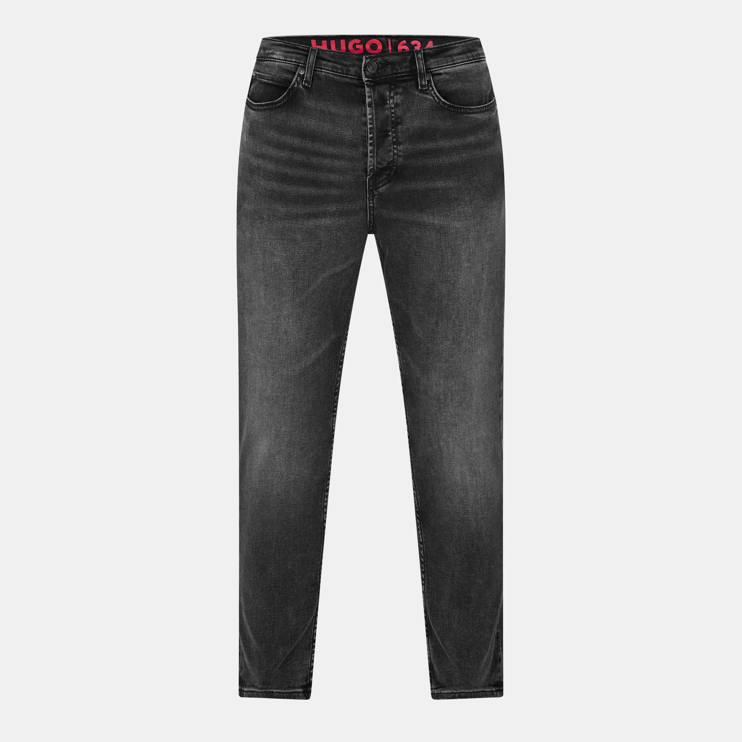 Grey - Hugo - Men's Slim Fit Jeans - 1