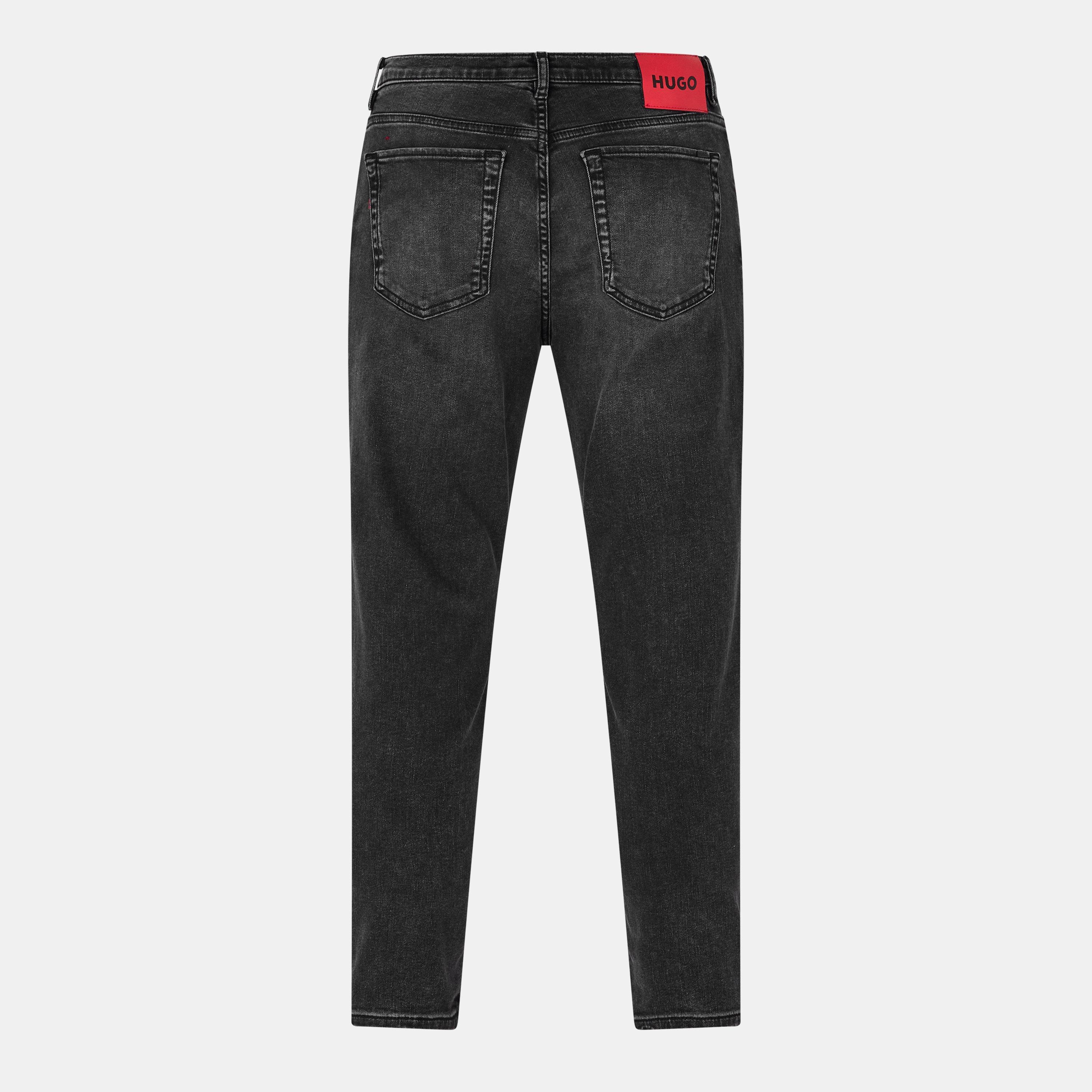 Grey - Hugo - Men's Slim Fit Jeans - 2