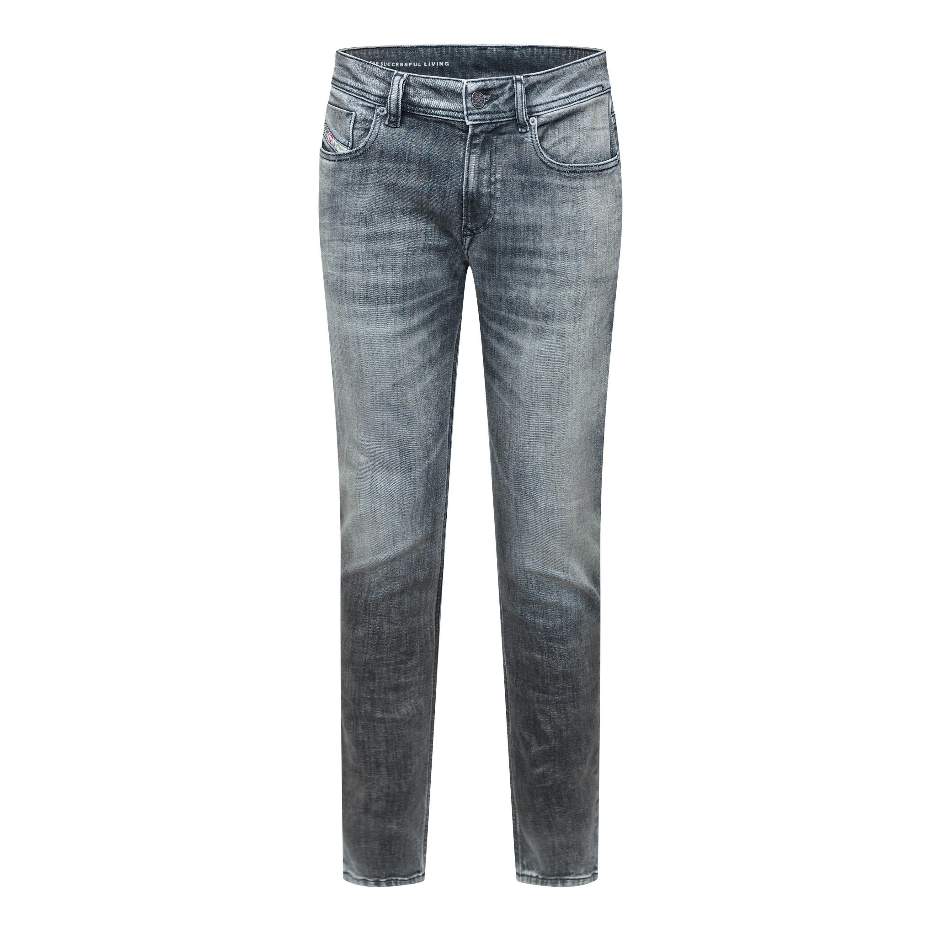 Diesel Men's 1979 Sleenker Skinny Jeans - Black/Grey De - 30W R
