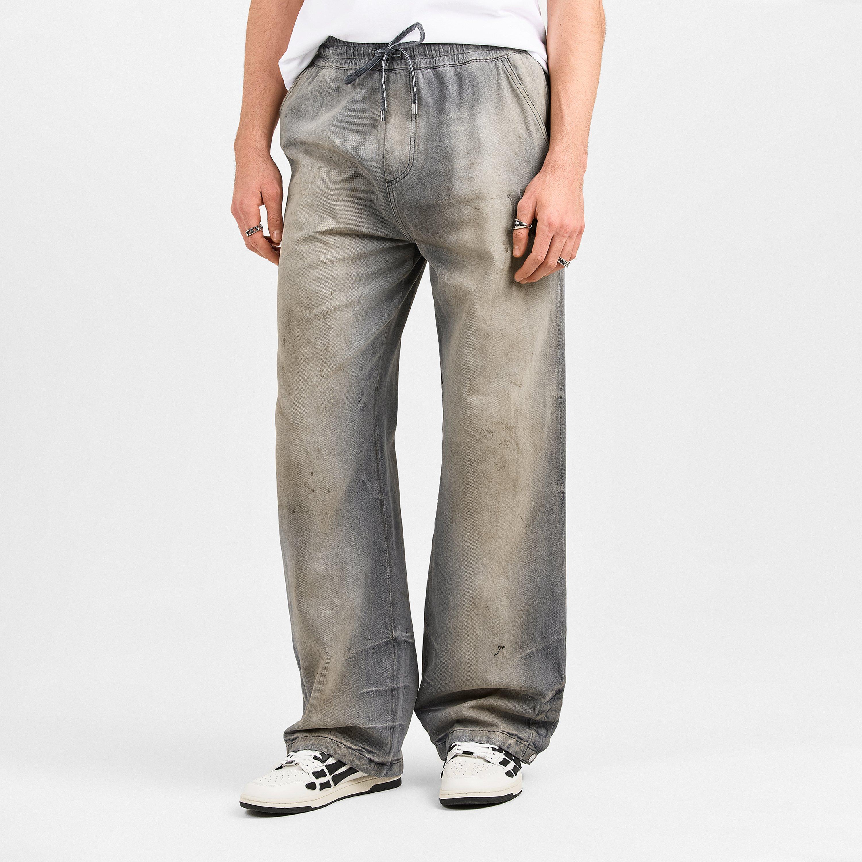 Antique Black - Amiri - Amiri RLX Baggy Jean Sn62 - 3