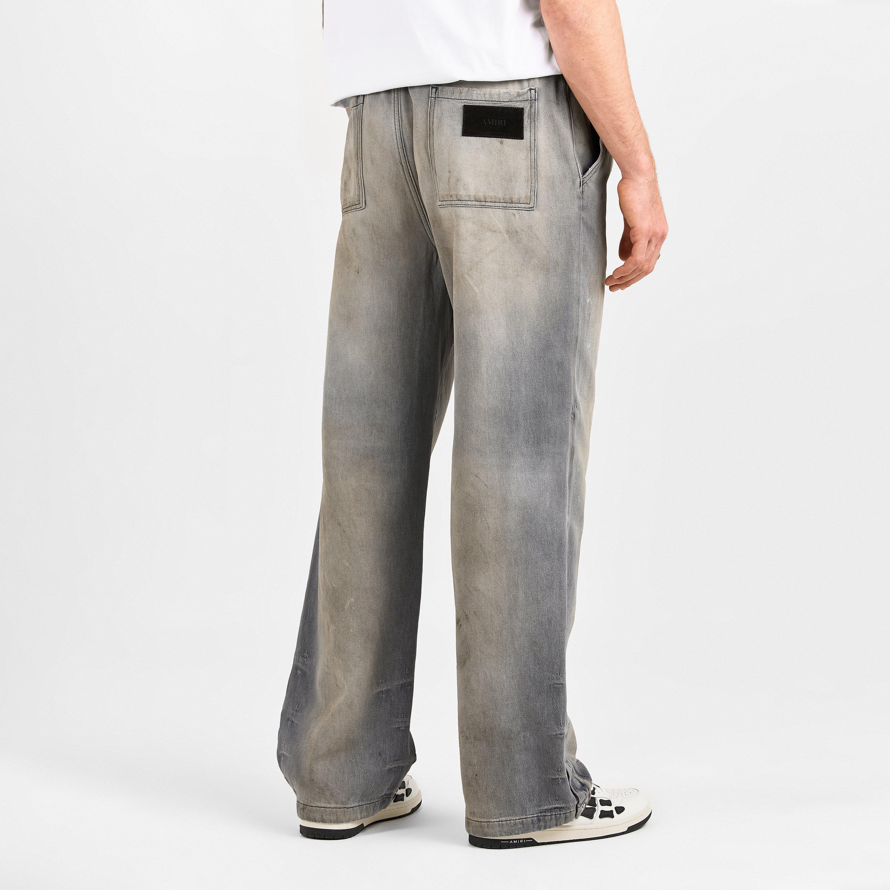 Antique Black - Amiri - Amiri RLX Baggy Jean Sn62 - 4