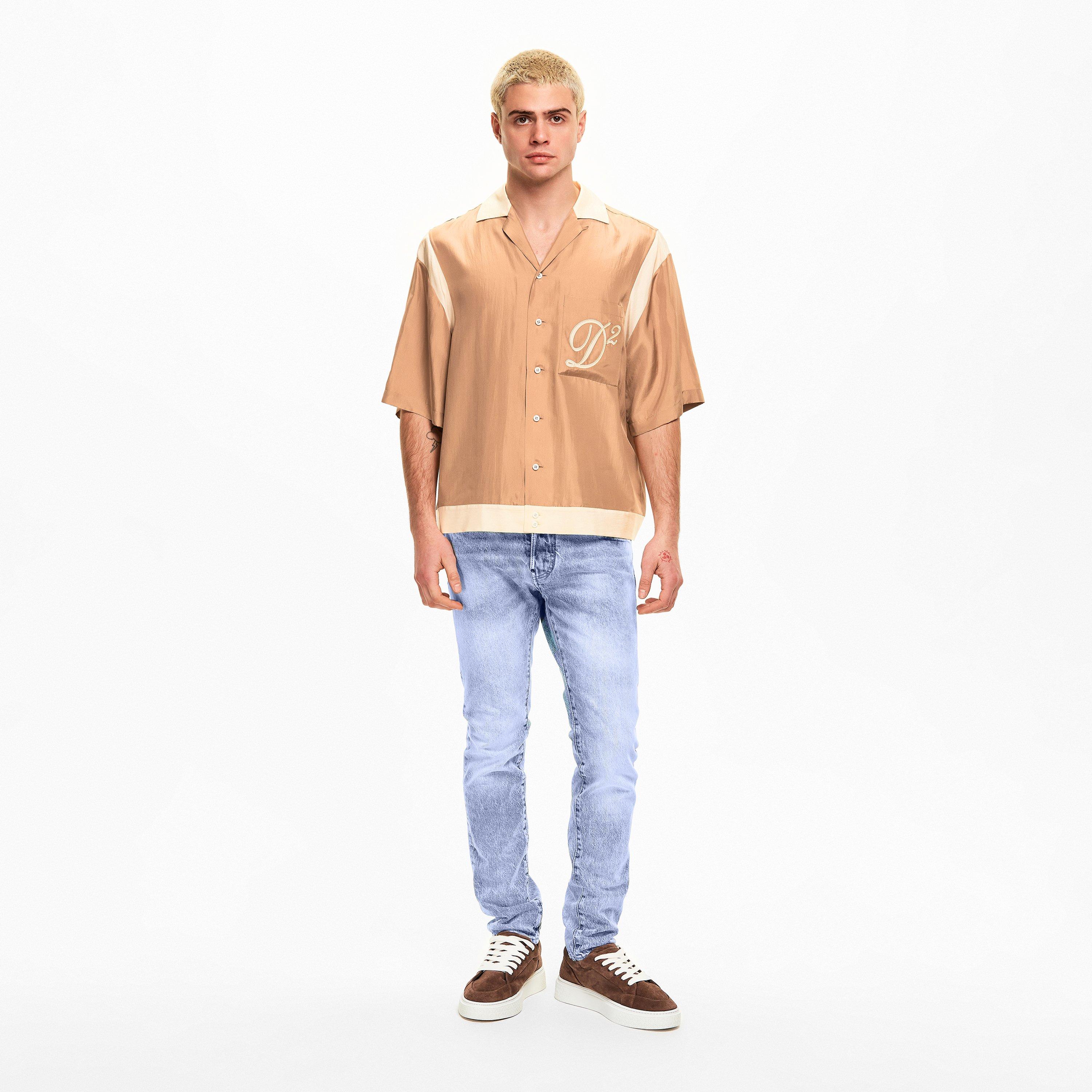 Navy Blue - DSquared2 - Men's DSQ Teddy Slim Fit Jeans - 5