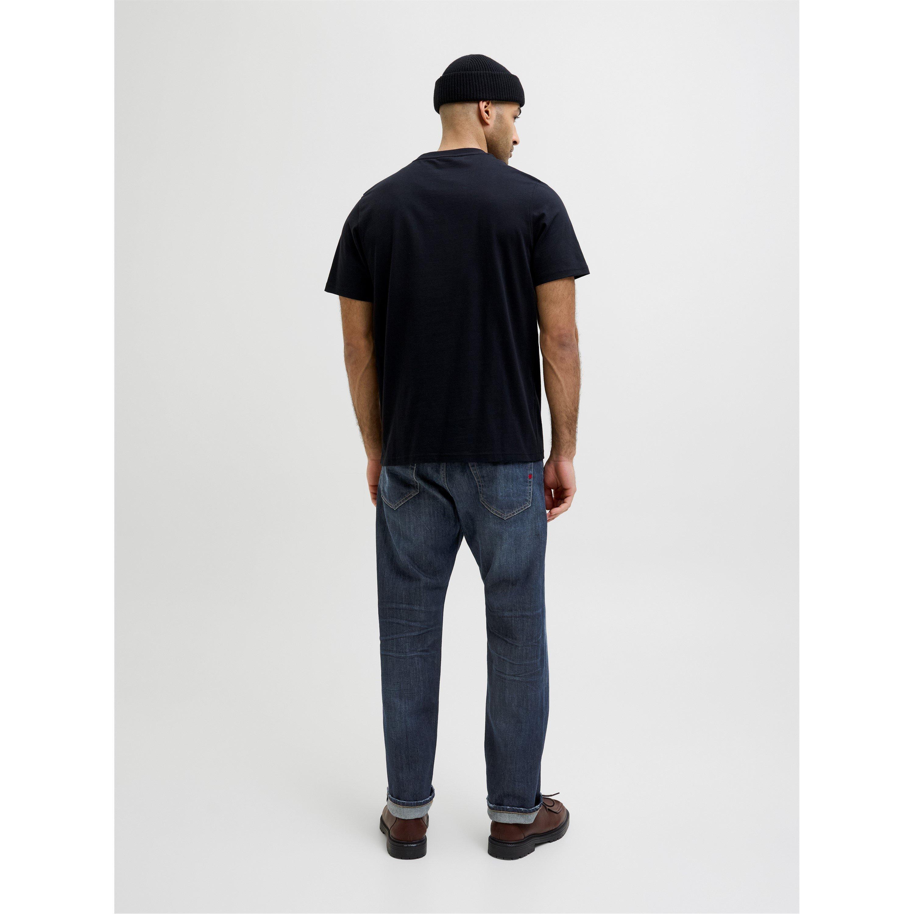 Dark Denim - Jack and Jones - Relaxed Jean Sn99 - 2