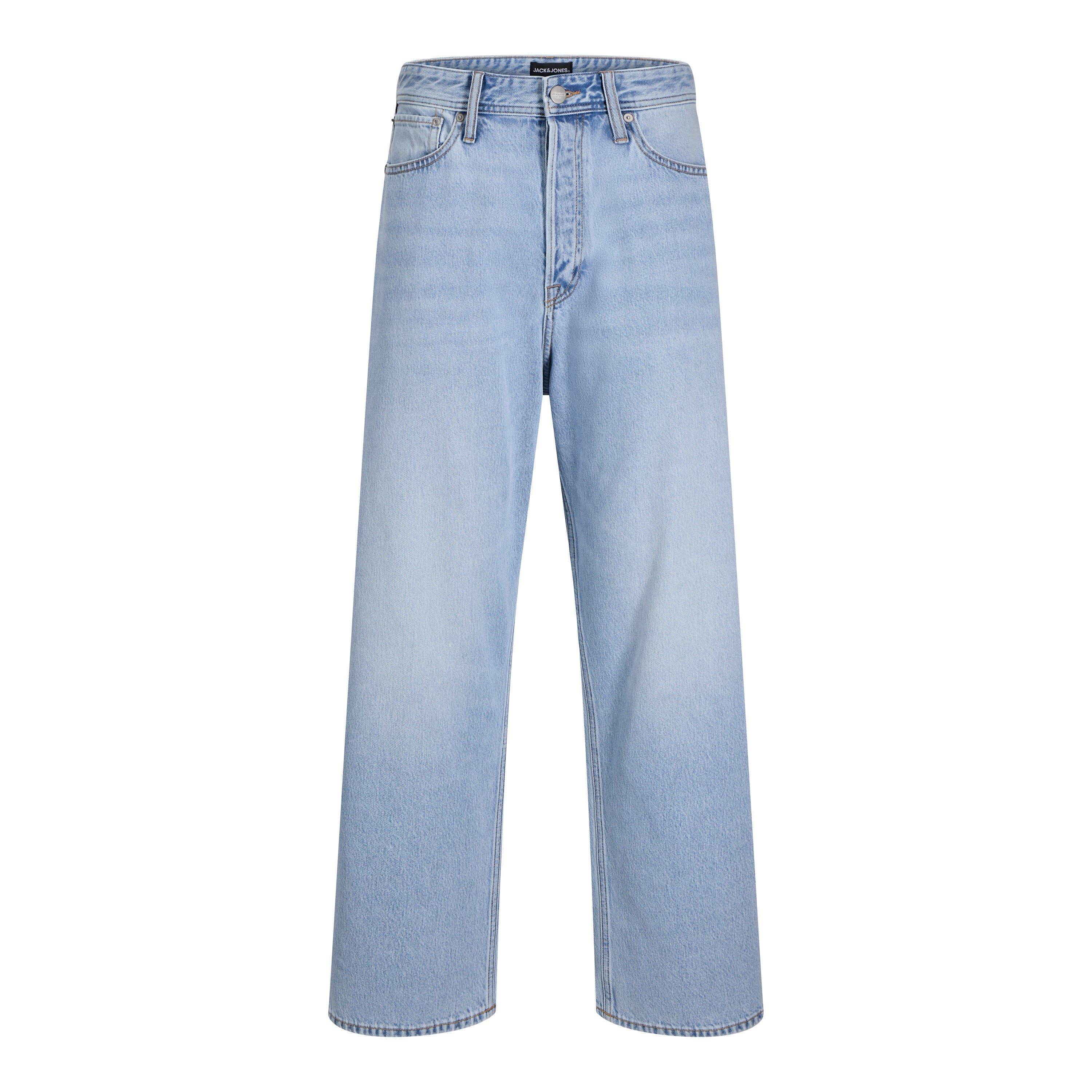 Blue Denim - Jack and Jones - Men's Ron Jean Straight Leg Jeans - 1