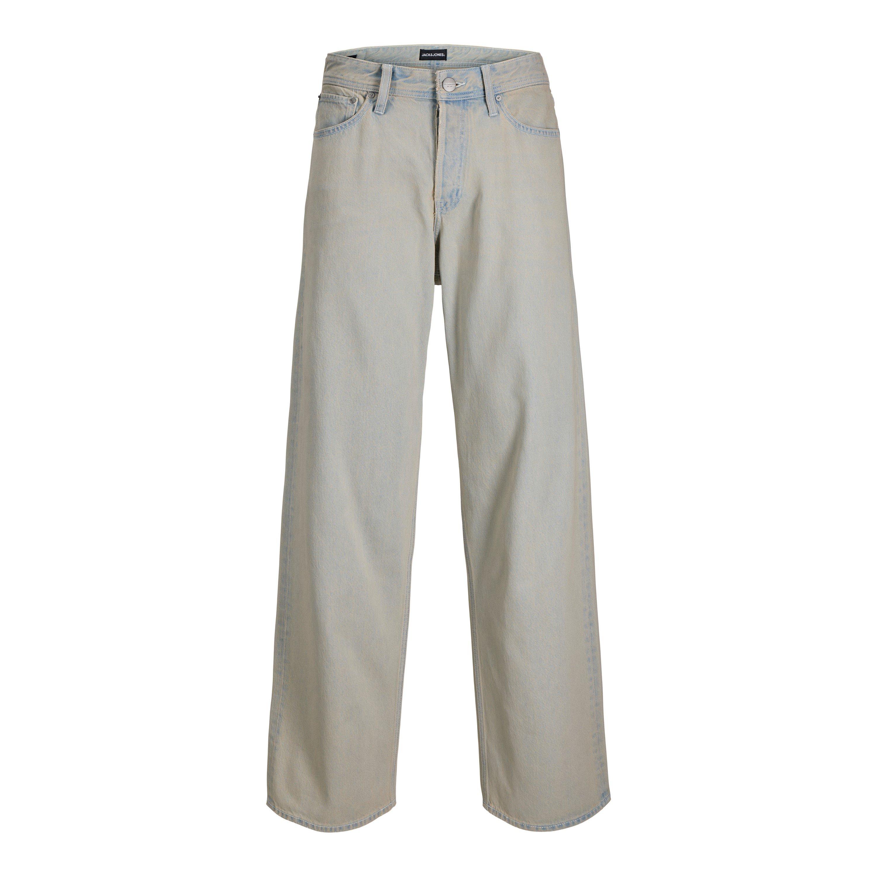 Blue Denim - Jack and Jones - Men's Ron Straight Leg Jeans - 1