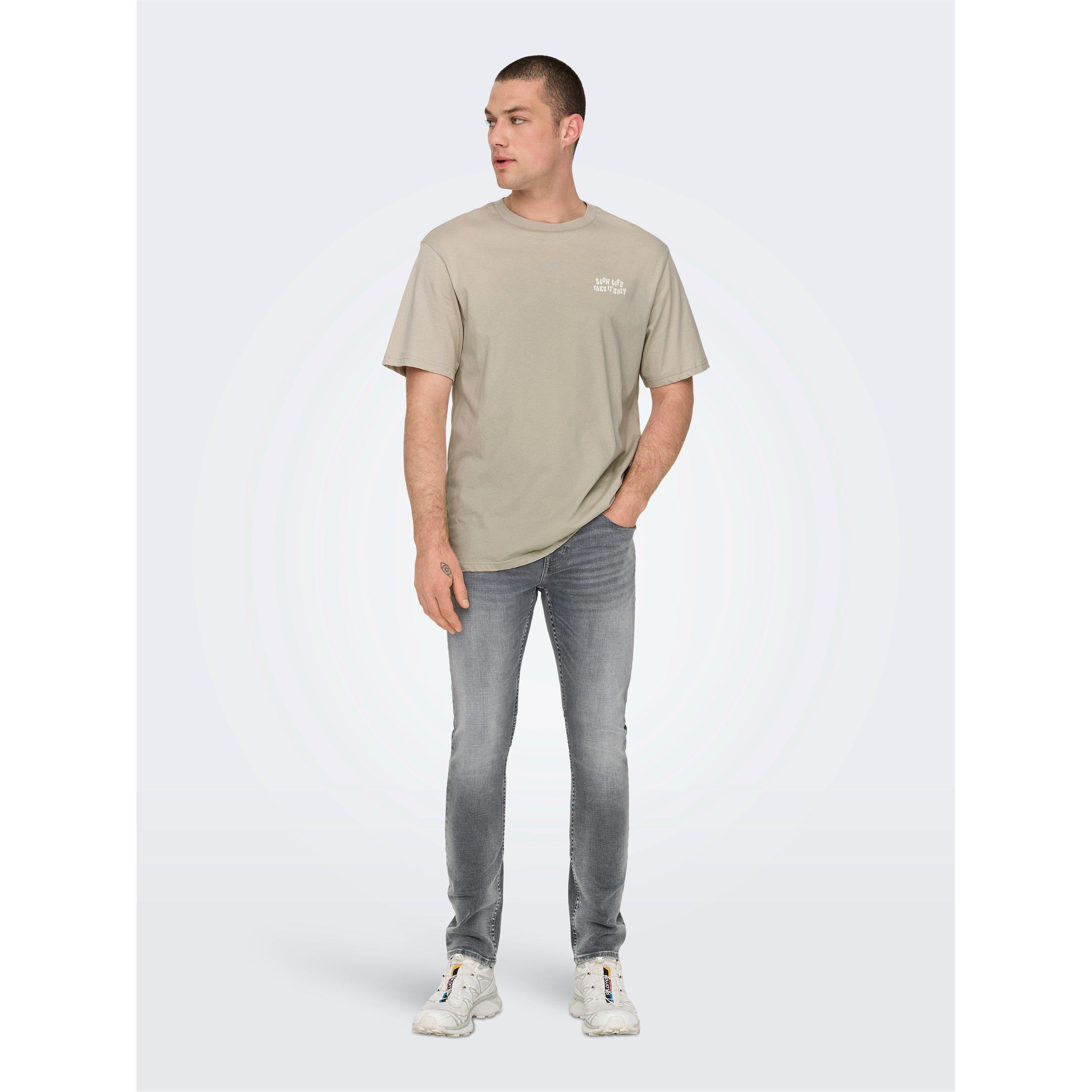Only Men's Slim Fit Jeans - Mgrey Denim - 31W S