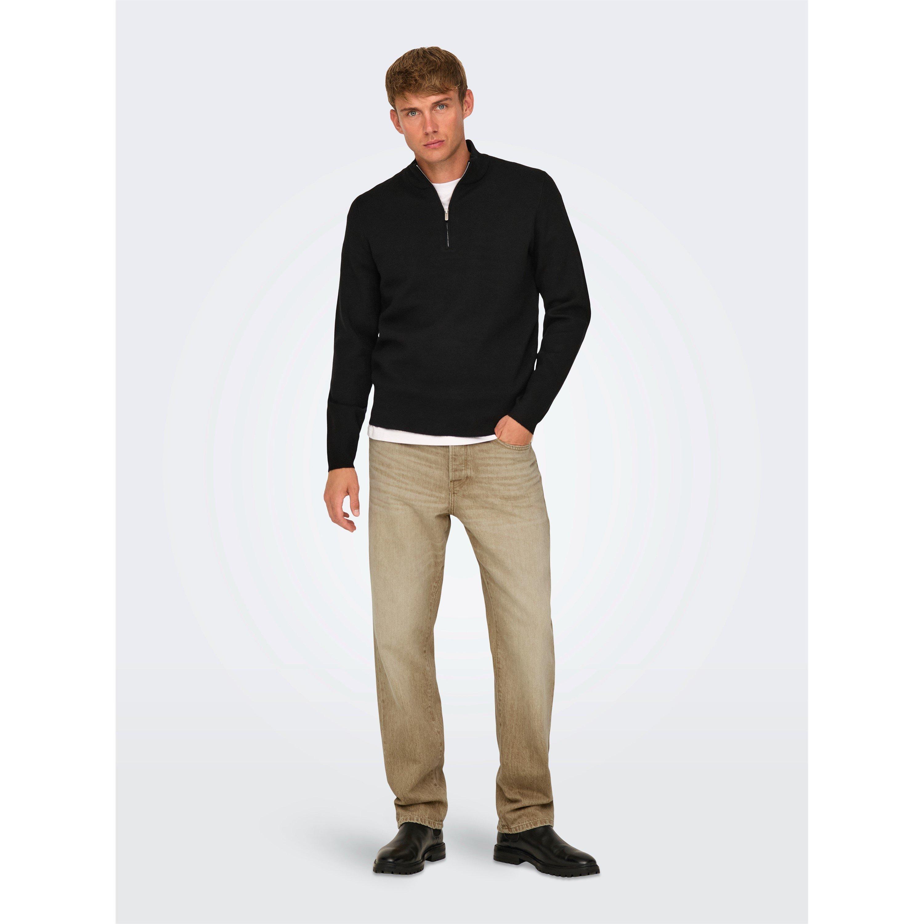 Only Men's Straight Leg Jeans - Beige - 29W R