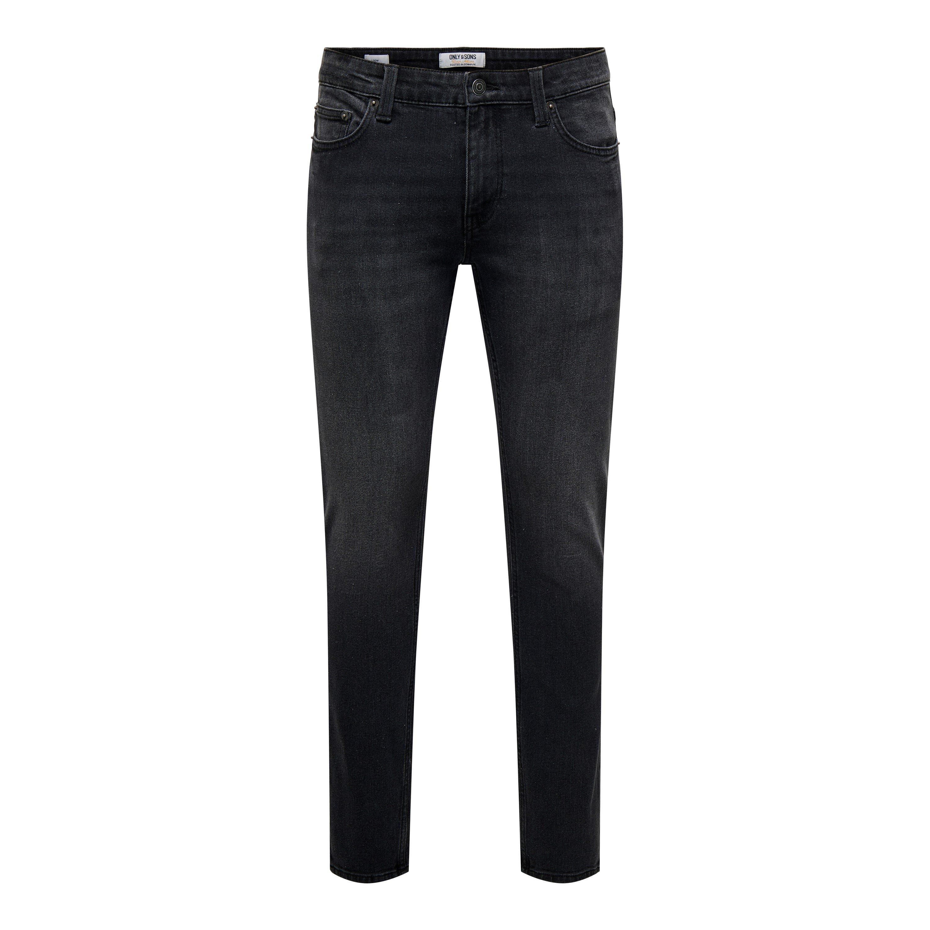 Washed Black - Only - Men's Slim Fit Jeans - 1
