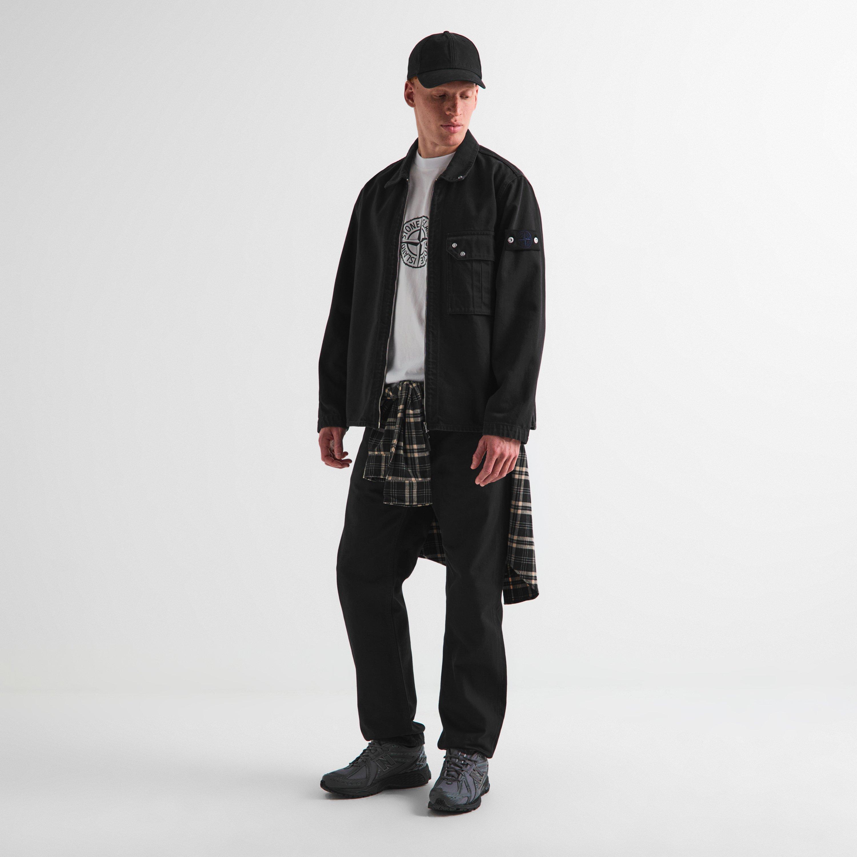 Black V0029 - Stone Island - Mens Denim Research Straight Jeans - 6