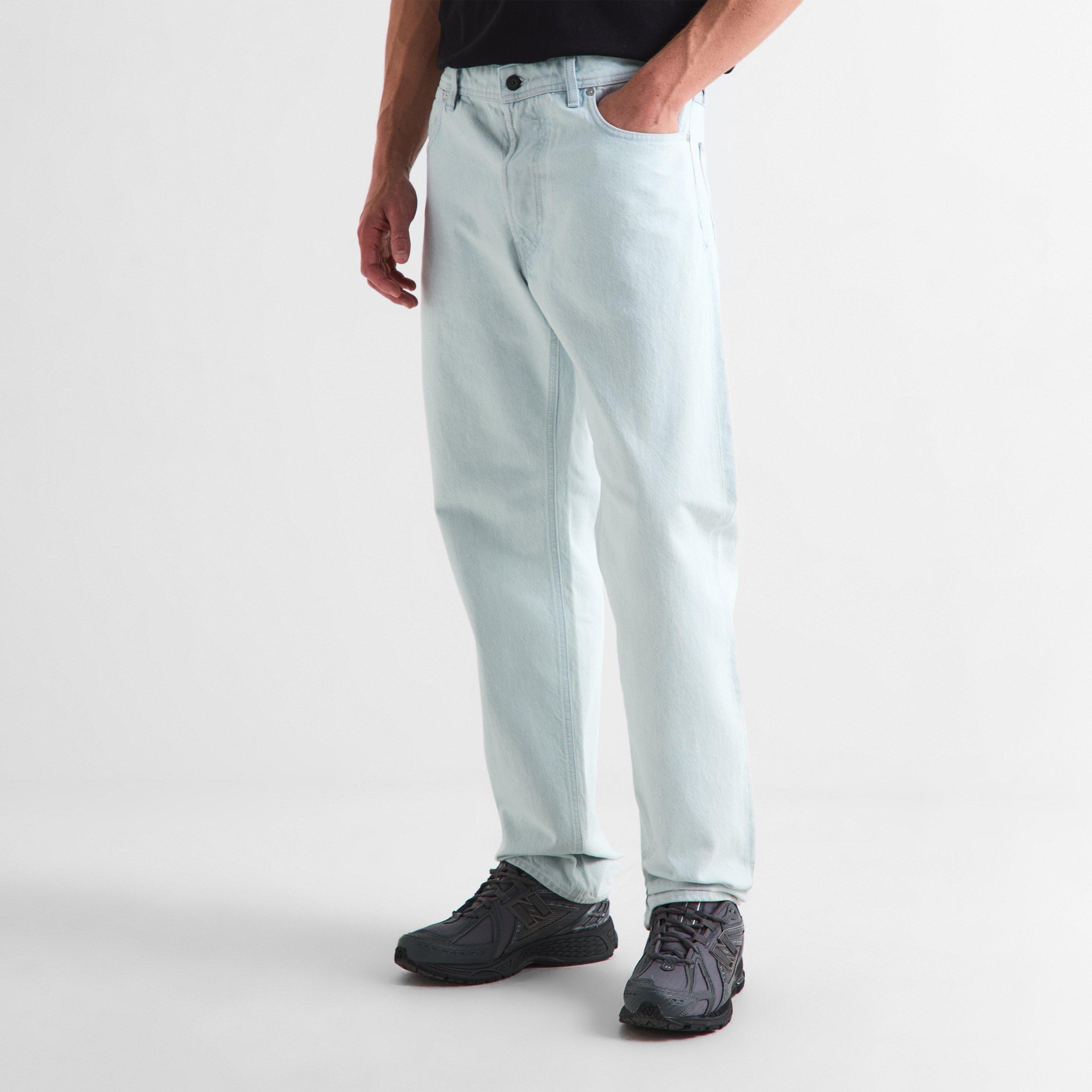 Blue Blch VJ203 - Stone Island - Mens Denim Research Straight Jeans - 3