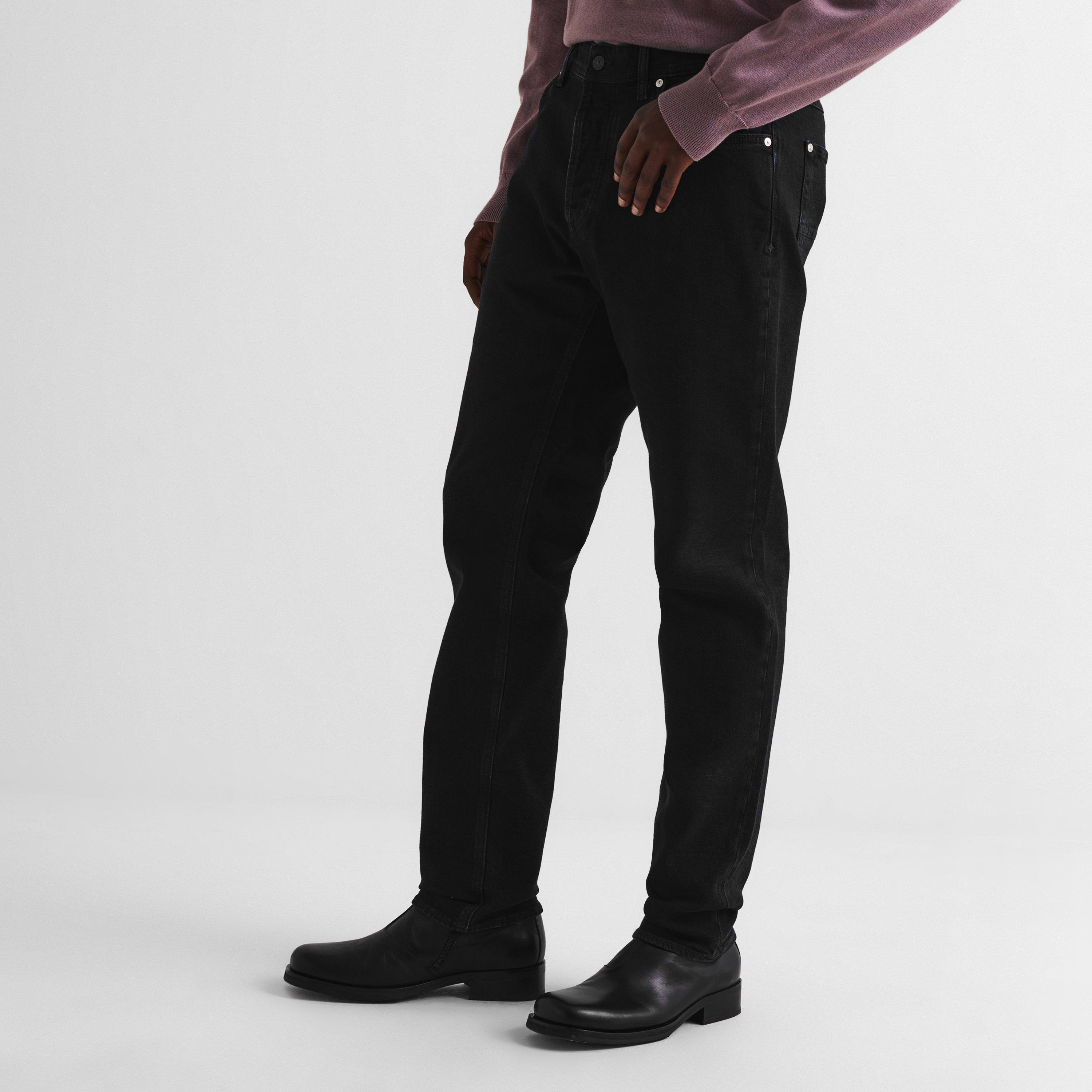 Blk Rinse VJ901 - Stone Island - Mens Denim Research Slim Jeans - 3