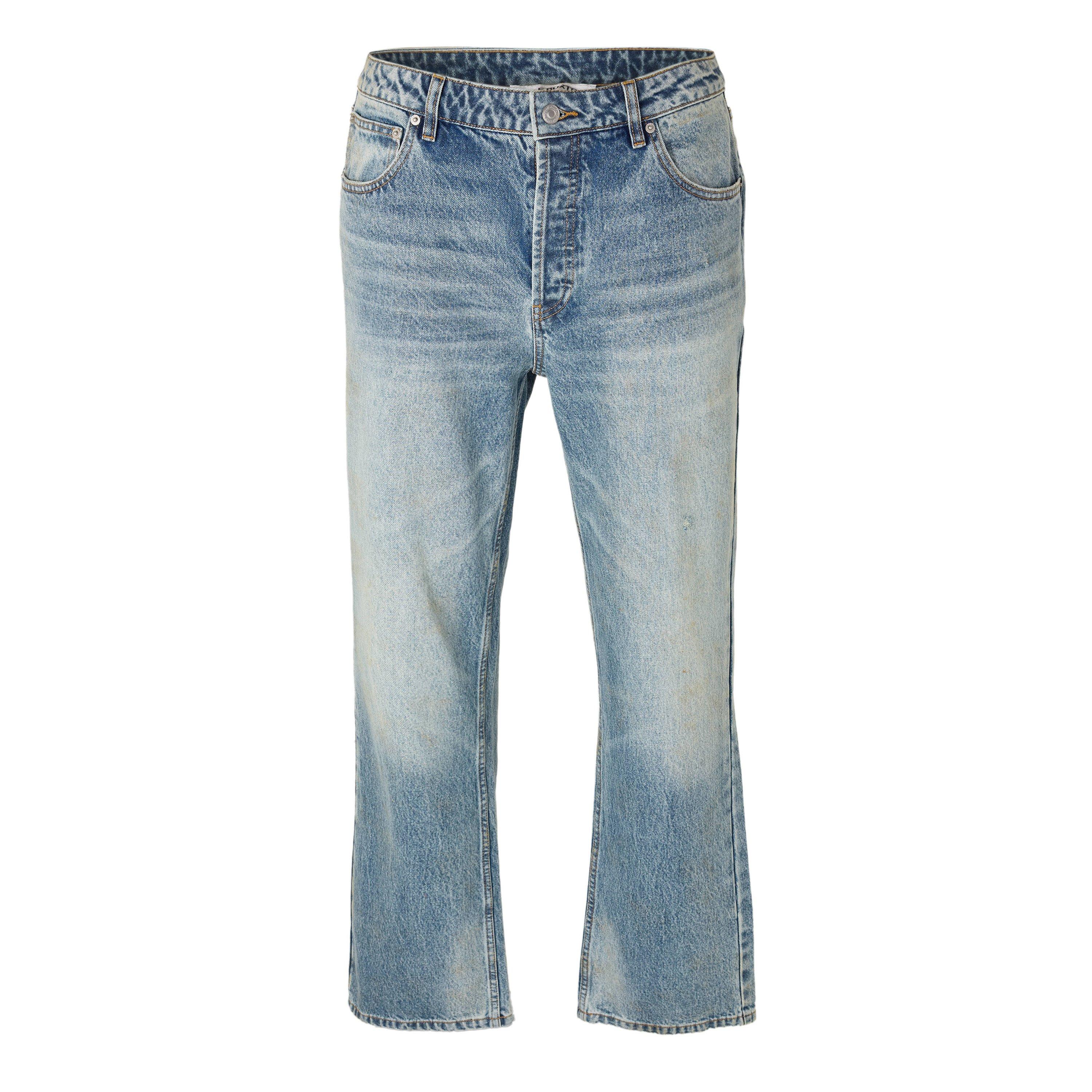 Blue - Cole Buxton - Men's Straight Leg Jeans - 1