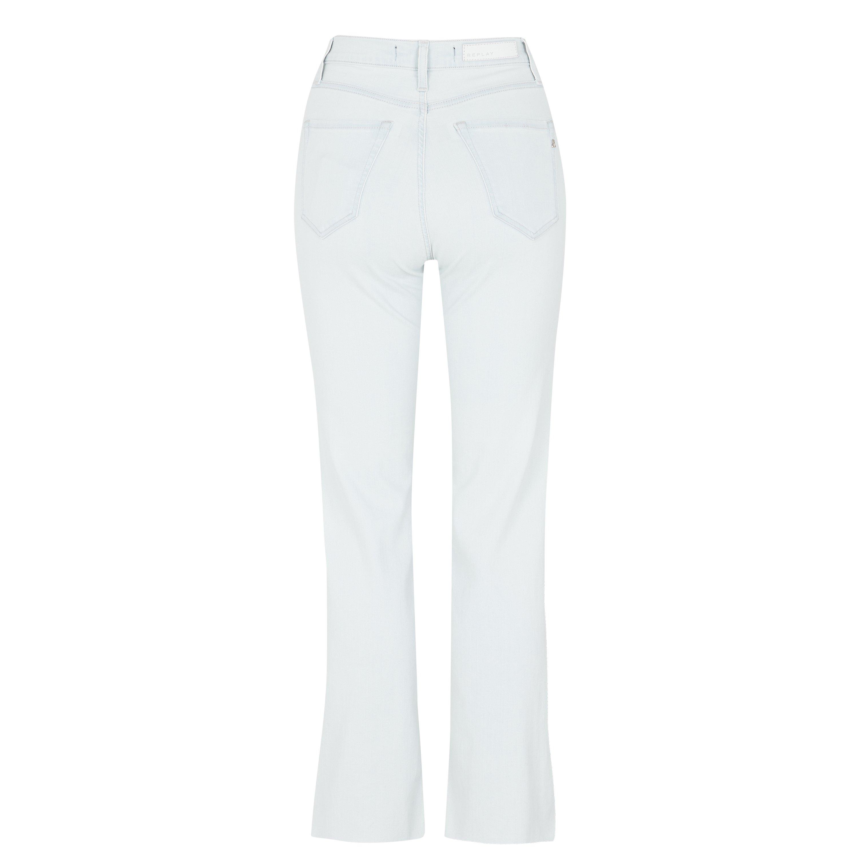 Blu Chiaro 011 - Replay - Reyne High Waist Jeans - 2