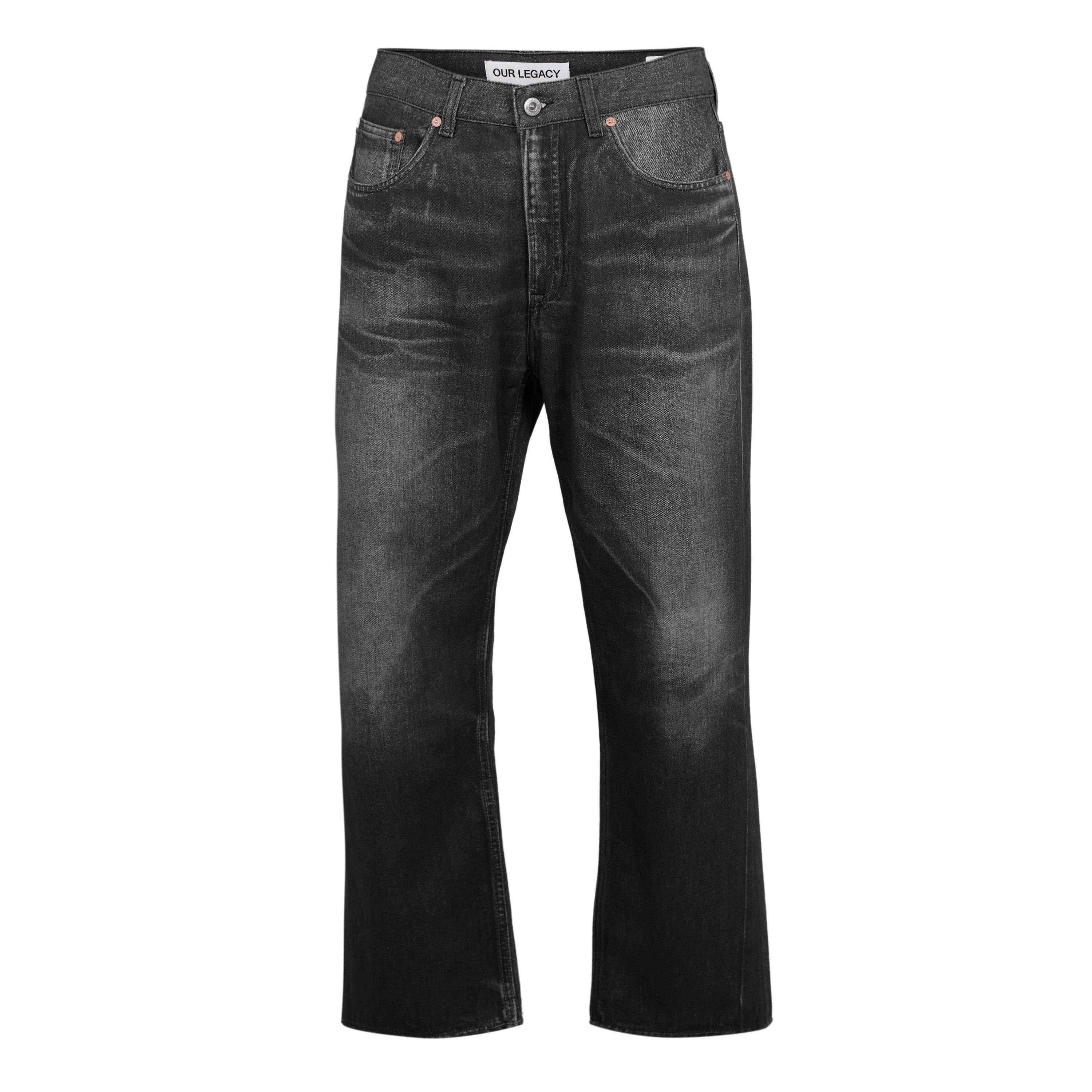 Our Legacy Mens Third Cut Jeans - Digital Black - Size L(34W)