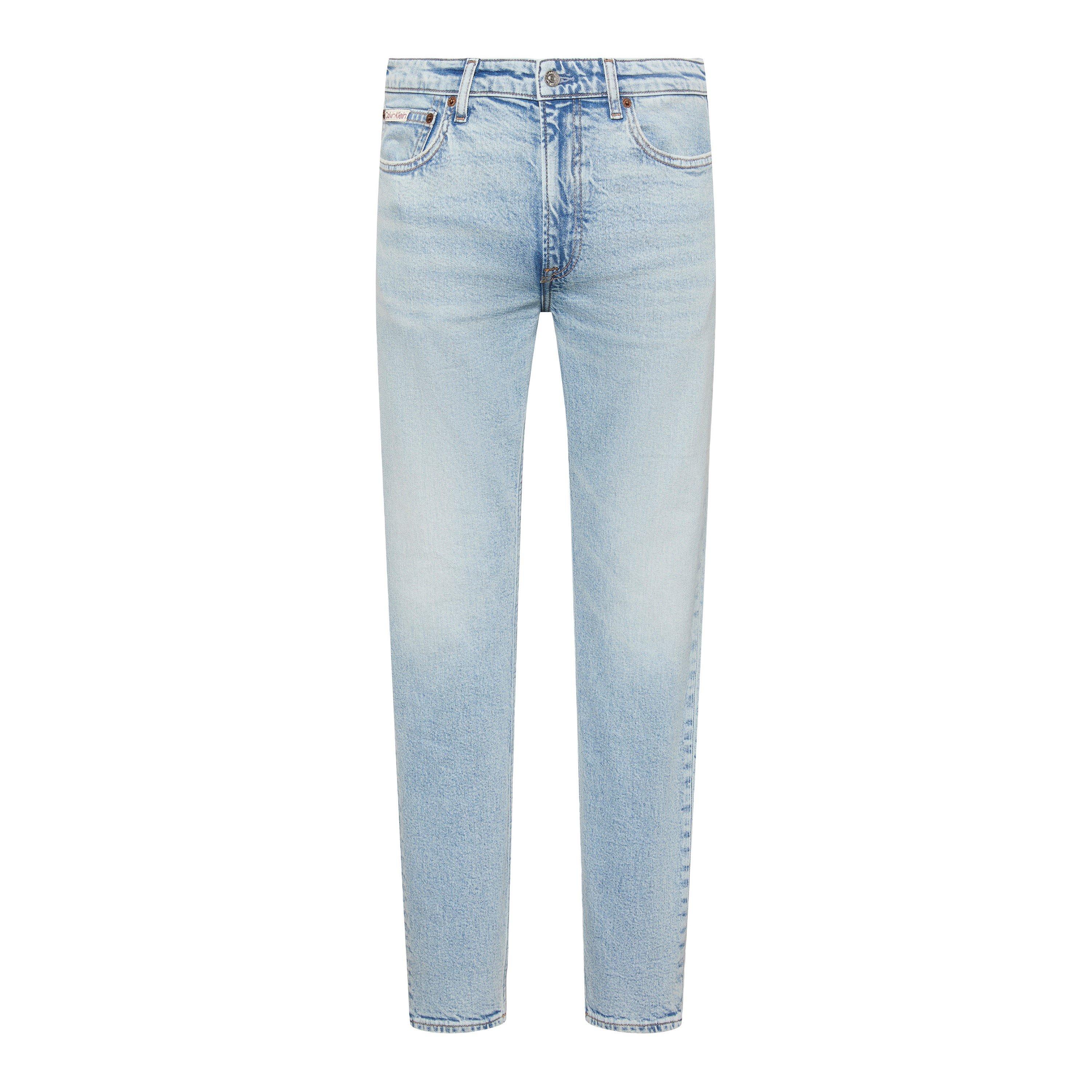 Calvin Klein Jeans Men's Slim Fit Jeans - Marbled Beacon - S