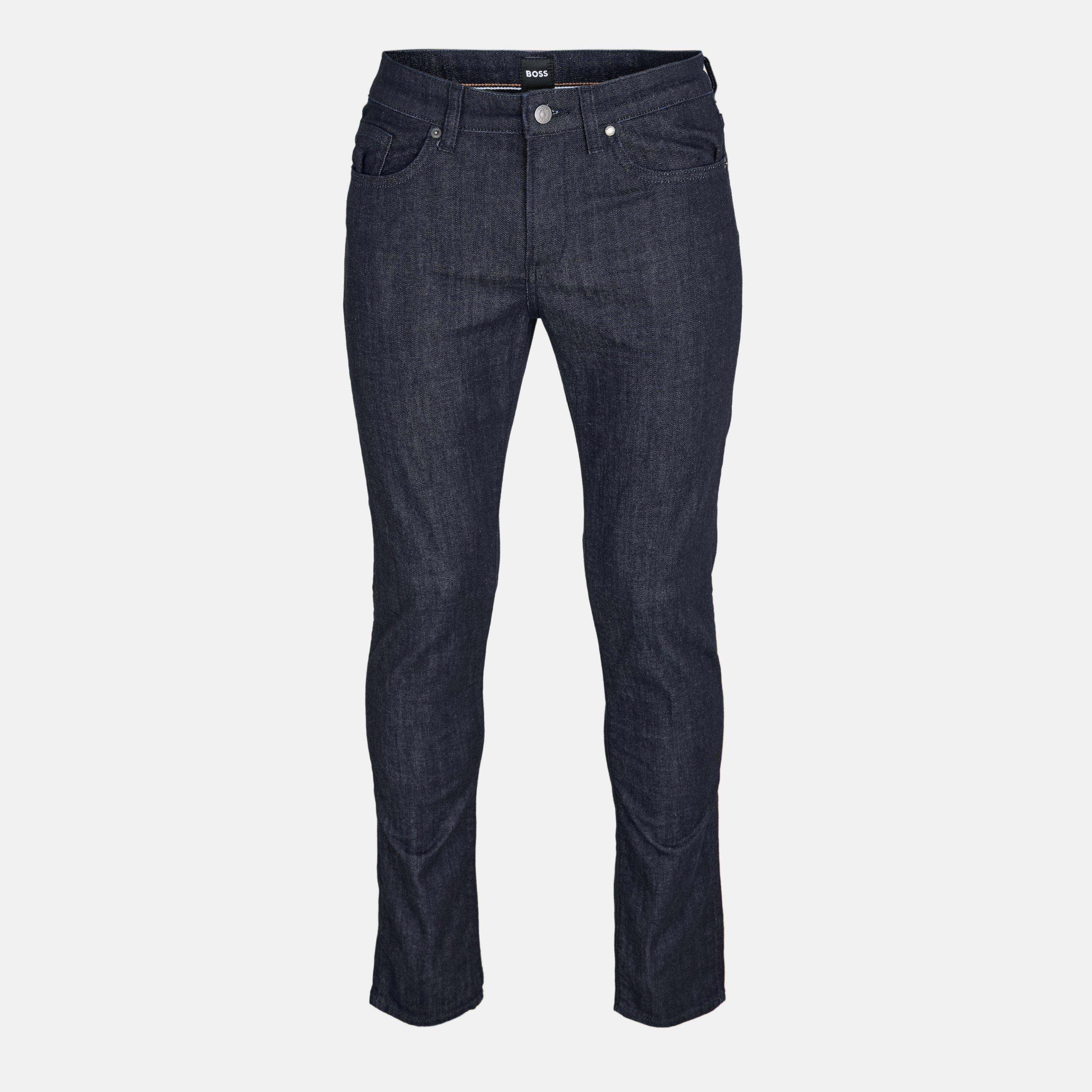 Navy - Boss - Men's Delaware3 Slim Fit Jeans - 1