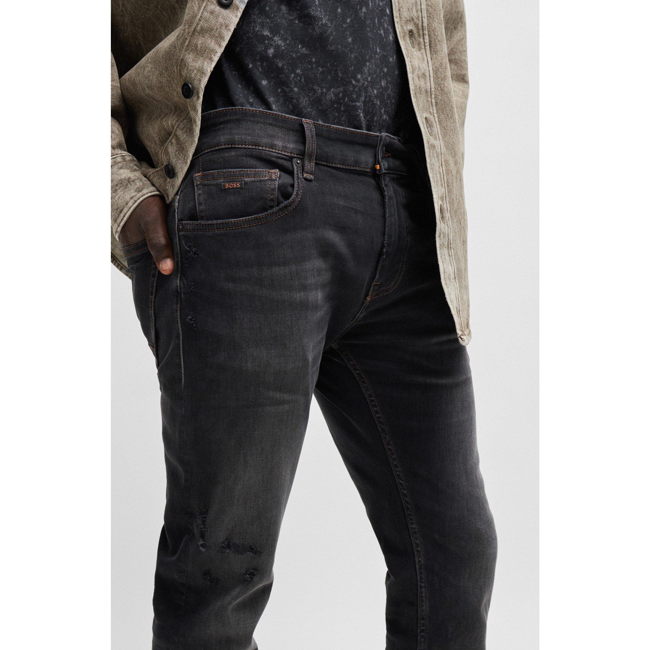 Dark Grey - Boss - Men's Delaware Bc C Jeans - 4