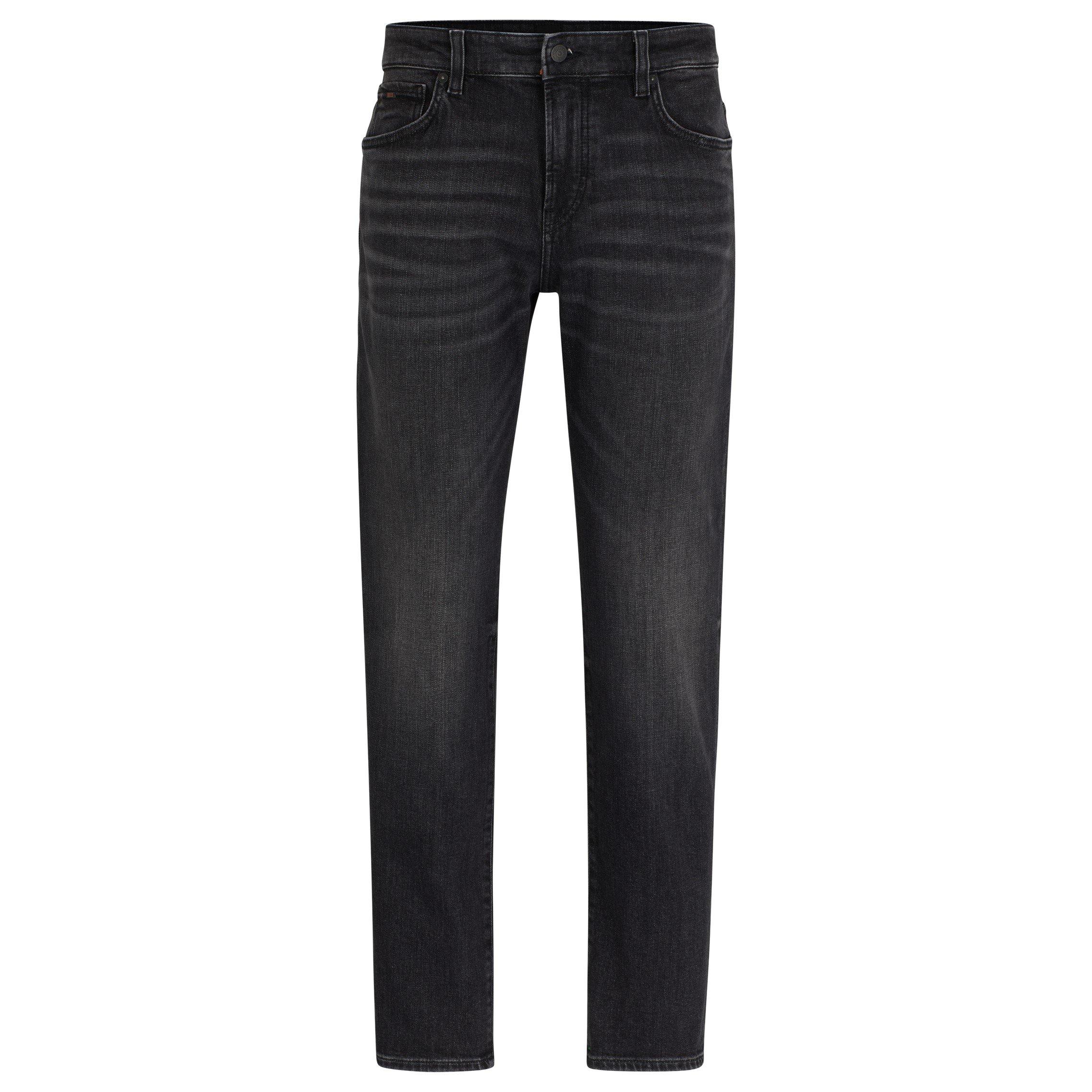 Charcoal - Boss - Men's Re.Maine Bc Slim Fit Jeans - 1