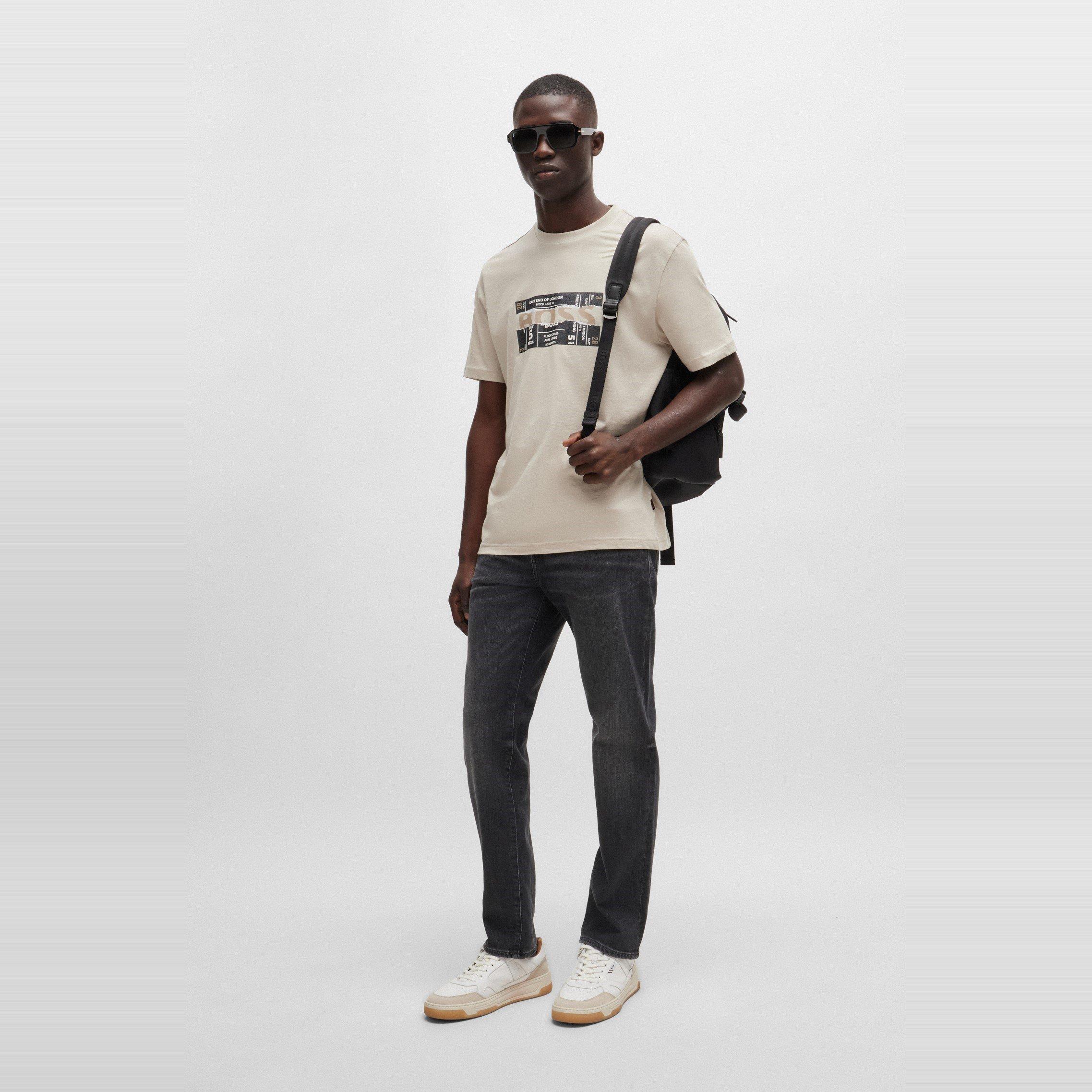 Charcoal - Boss - Men's Re.Maine Bc Slim Fit Jeans - 5