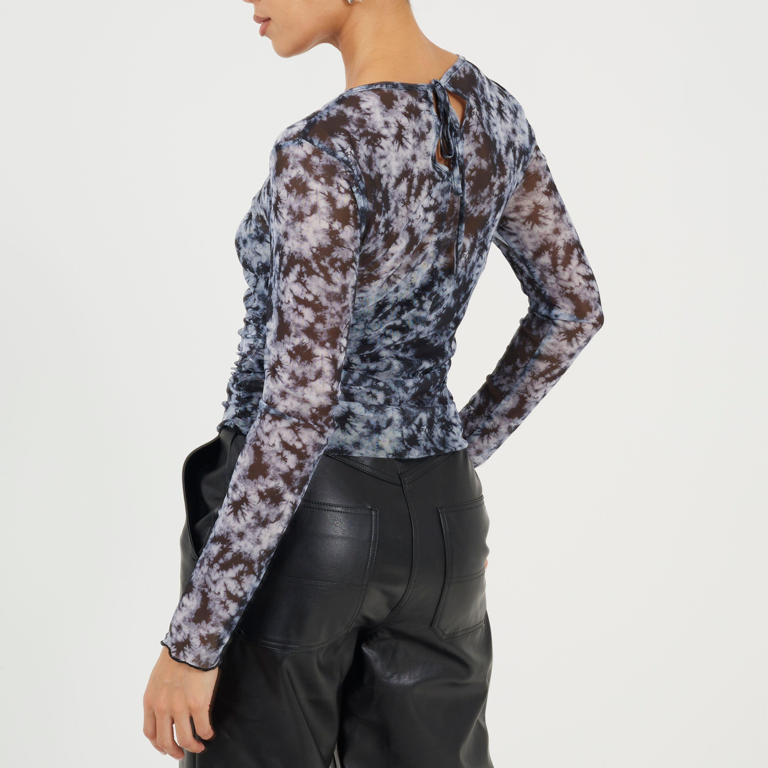 Black/White - Brave Soul - Ls Mesh Top Ld99 - 2