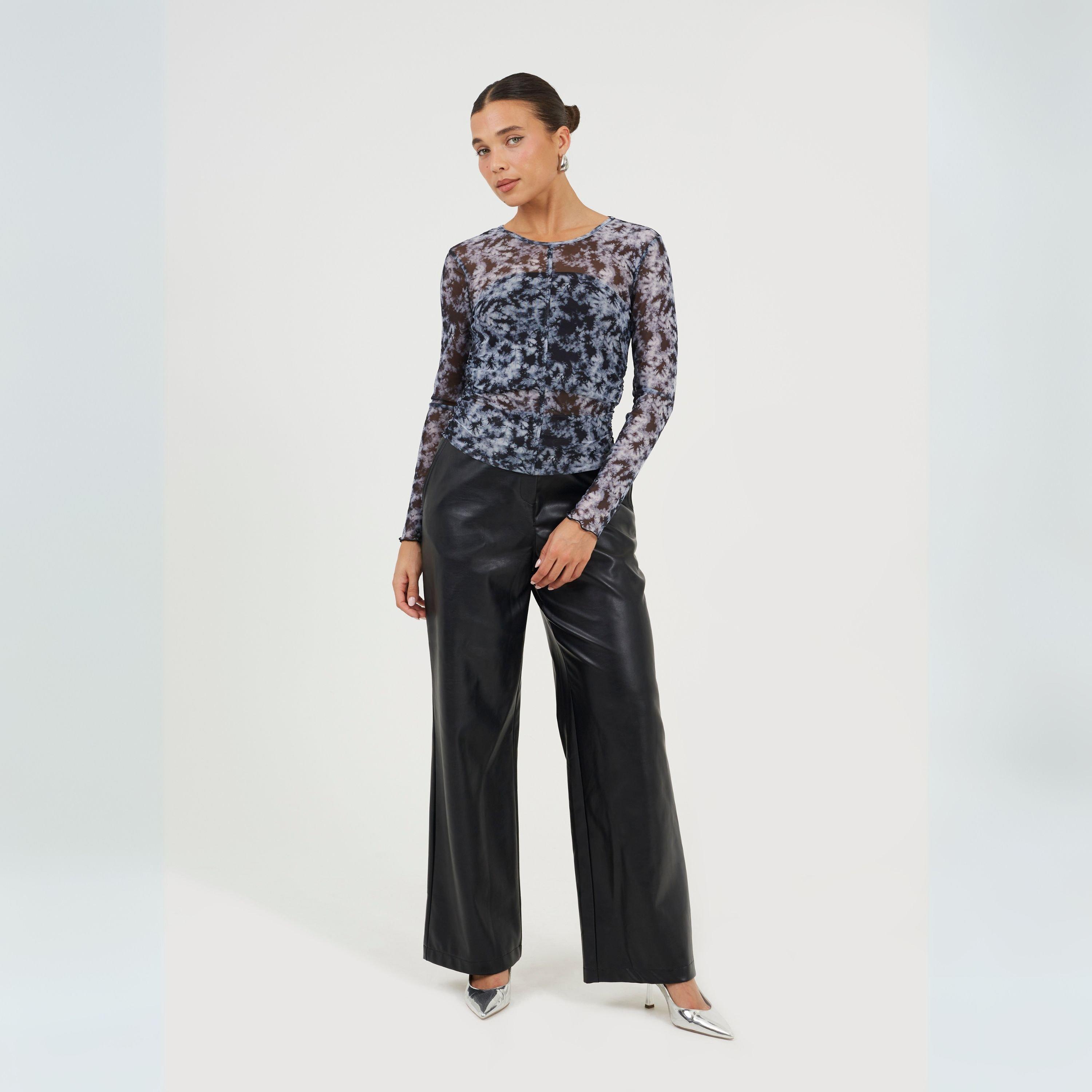 Black/White - Brave Soul - Ls Mesh Top Ld99 - 4