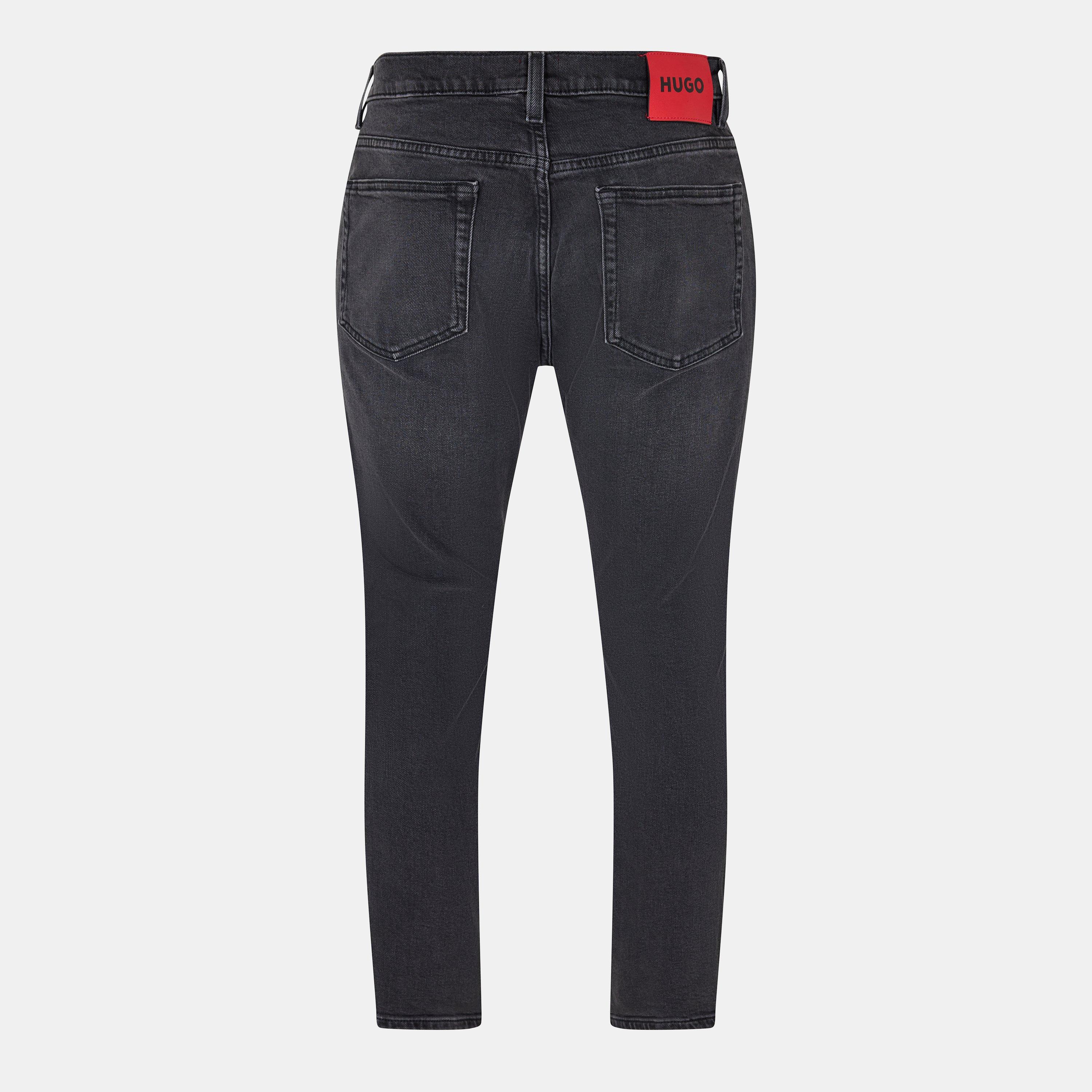 Black - Hugo - Men's Slim Fit Jeans - 2