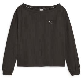 Puma Studio Unwind Long Sleeve Top