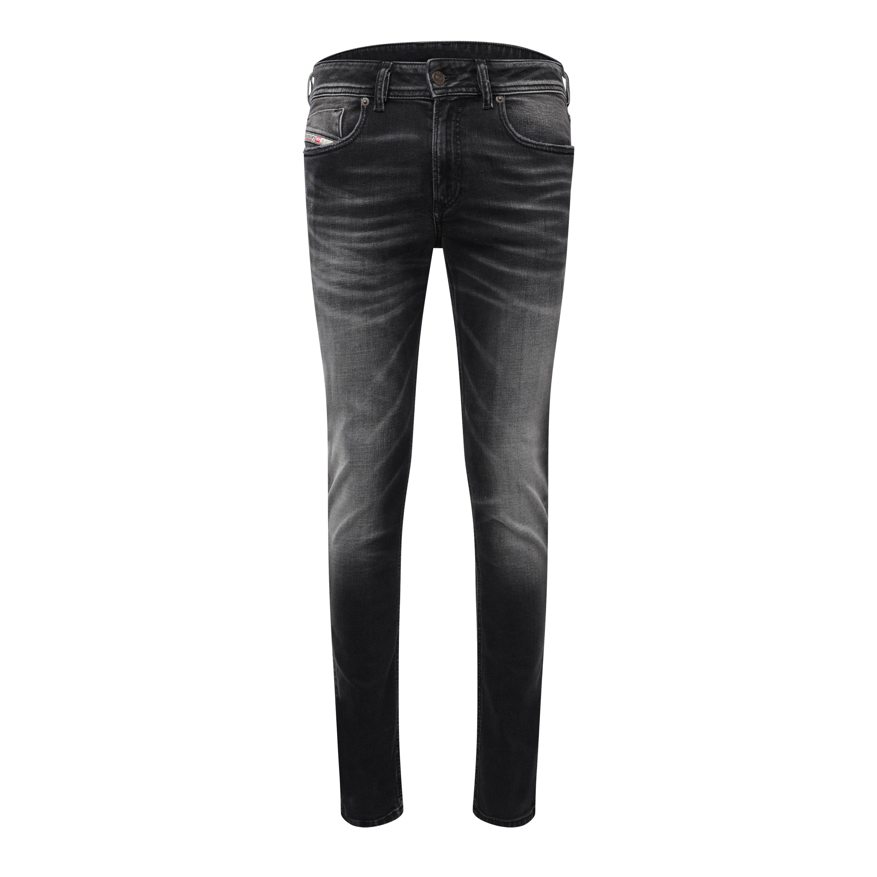 Black/Grey De - Diesel - Men's 1979 Sleenker-R Skinny Jeans - 1