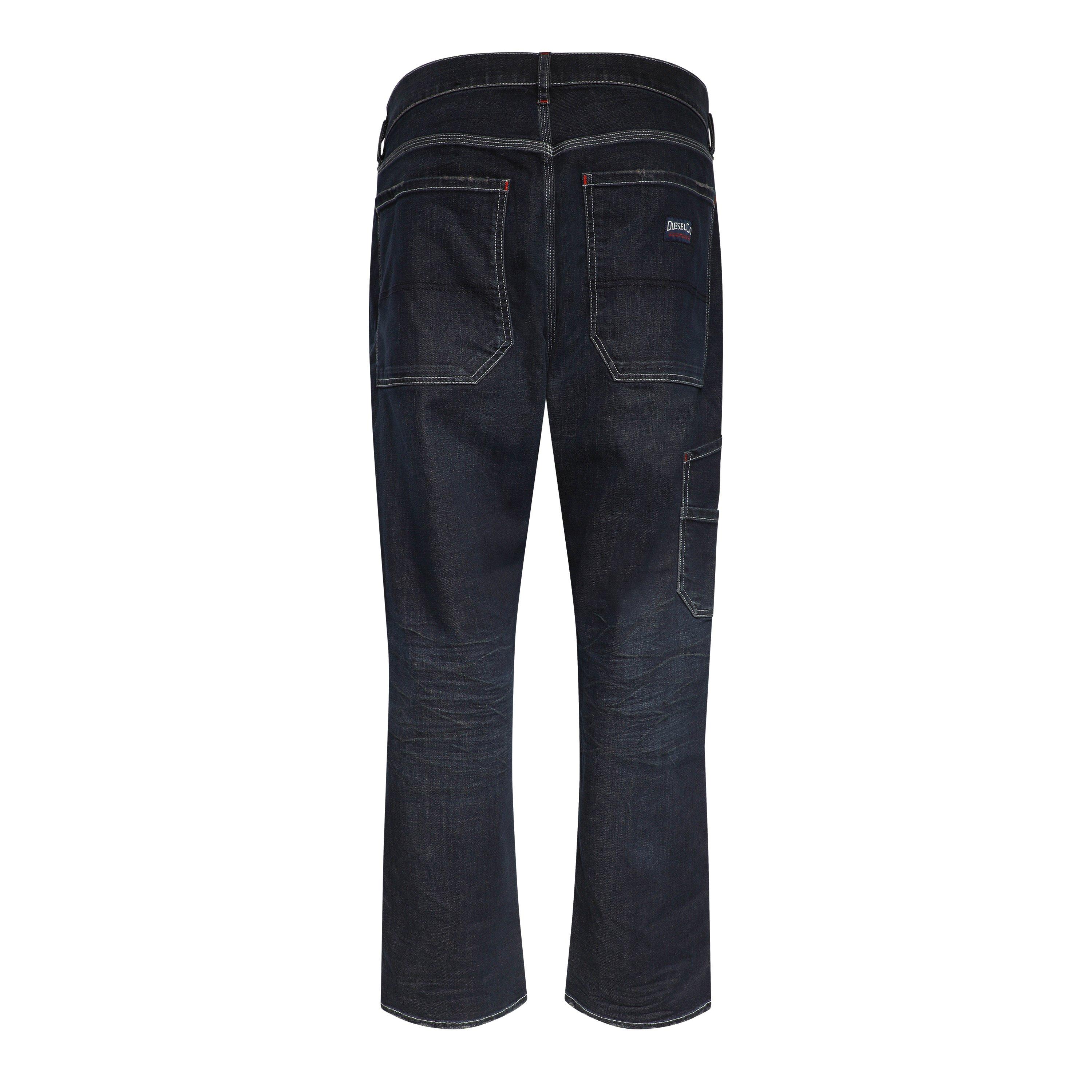 Blue Denim - Diesel - Men's New-Egan-Out-D Slim Fit Jeans - 2