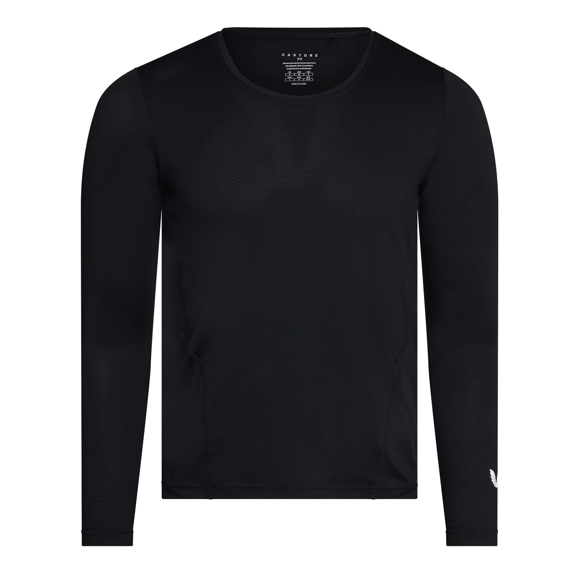 Castore Women's Long Sleeve T-Shirt - Caviar Black - 14 (L)