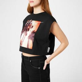 Hugo Defire Crop T Shirt