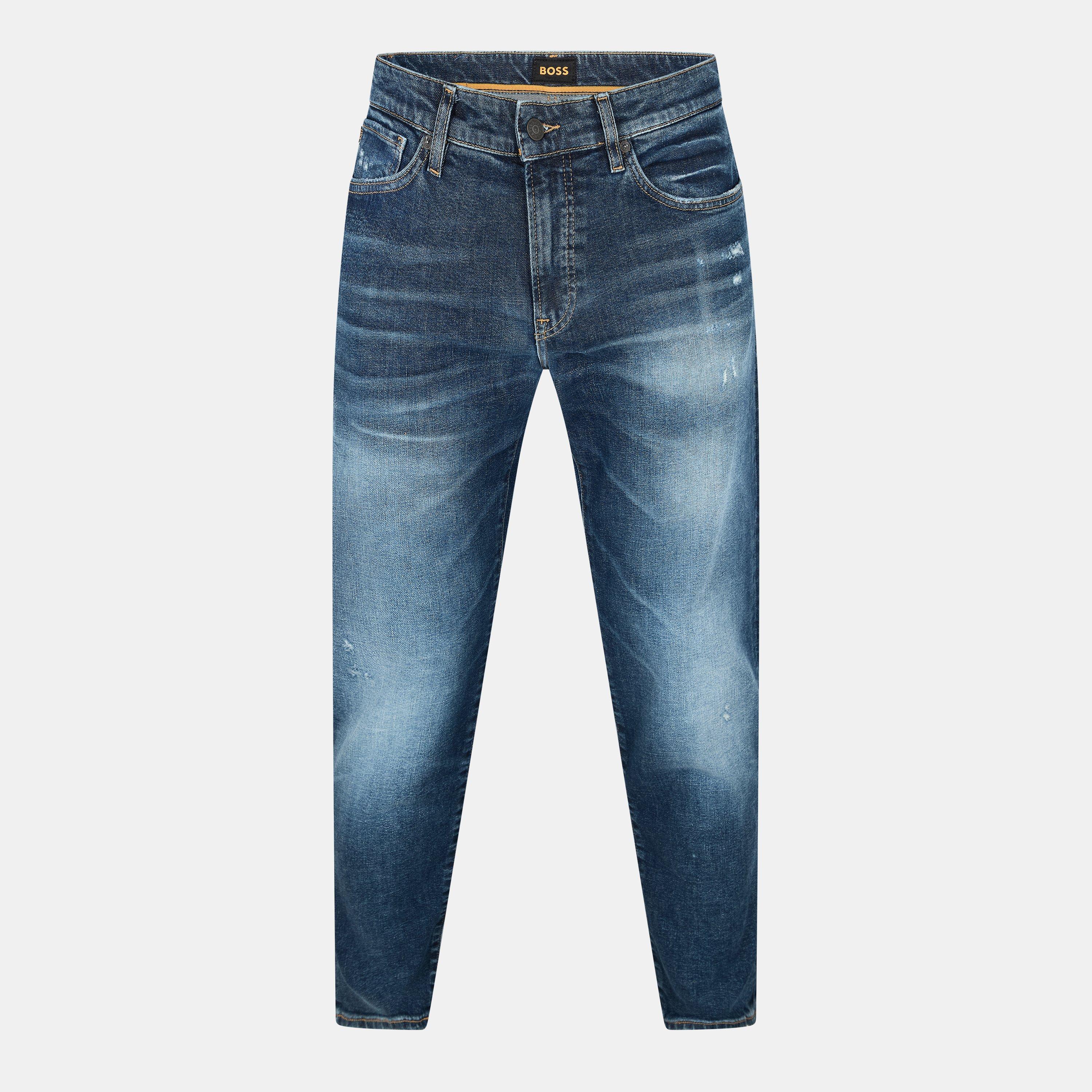 Boss Men's Re.maine Slim Fit Jeans - Med Blue - 36W R