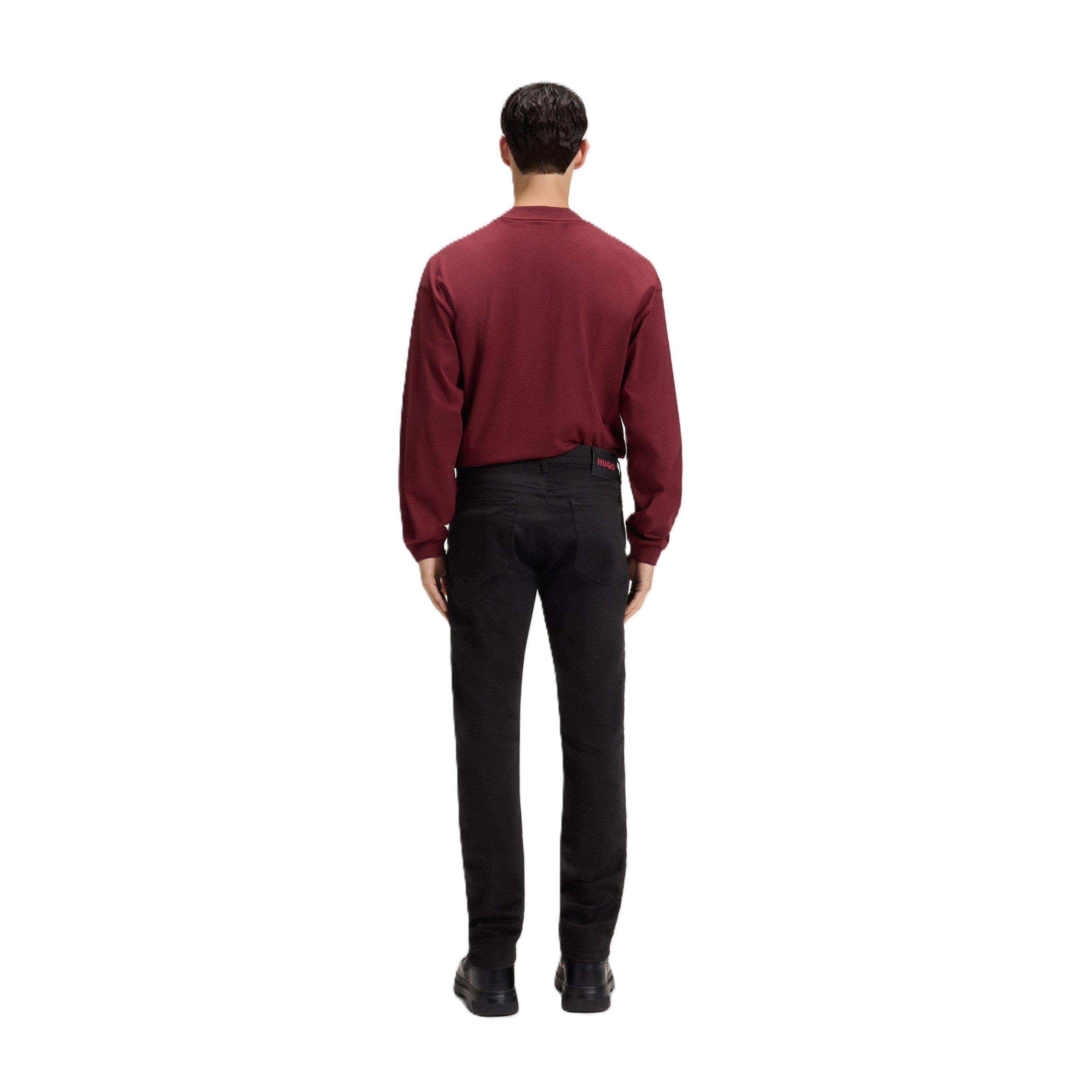 Black - Hugo - 708 10260812 01 Slim Fit Jeans Mens - 2