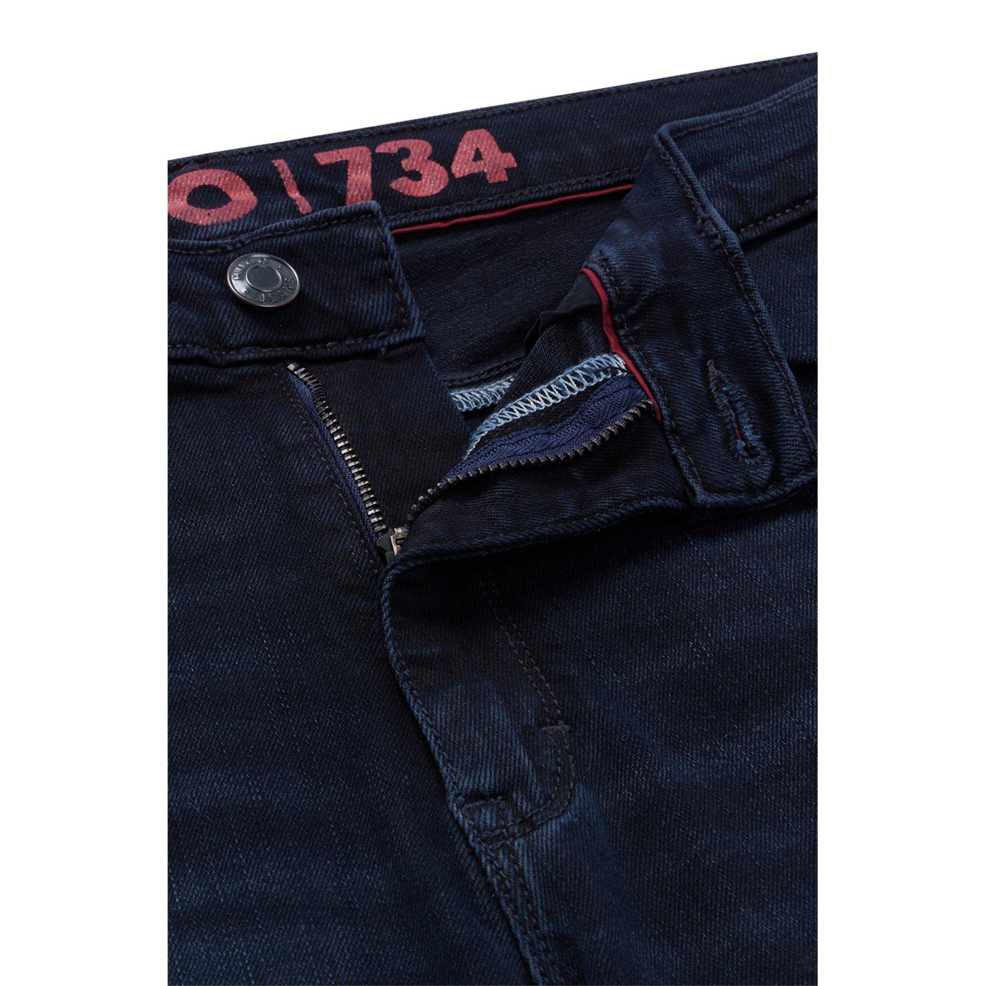 Navy - Hugo - 734 10245853 02 Slim Fit Jeans Mens - 6