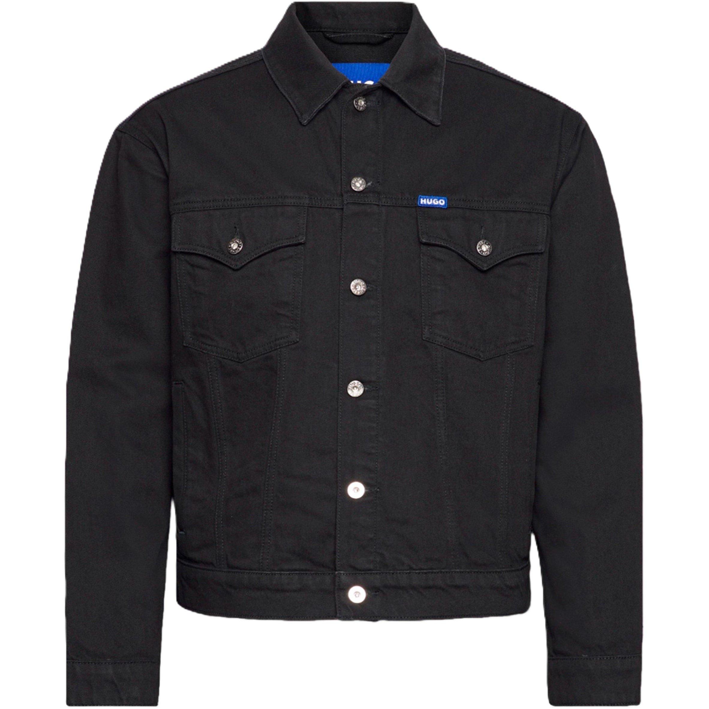 Black - Hugo - Dex 10259220 01 Slim Fit Jeans Mens - 2