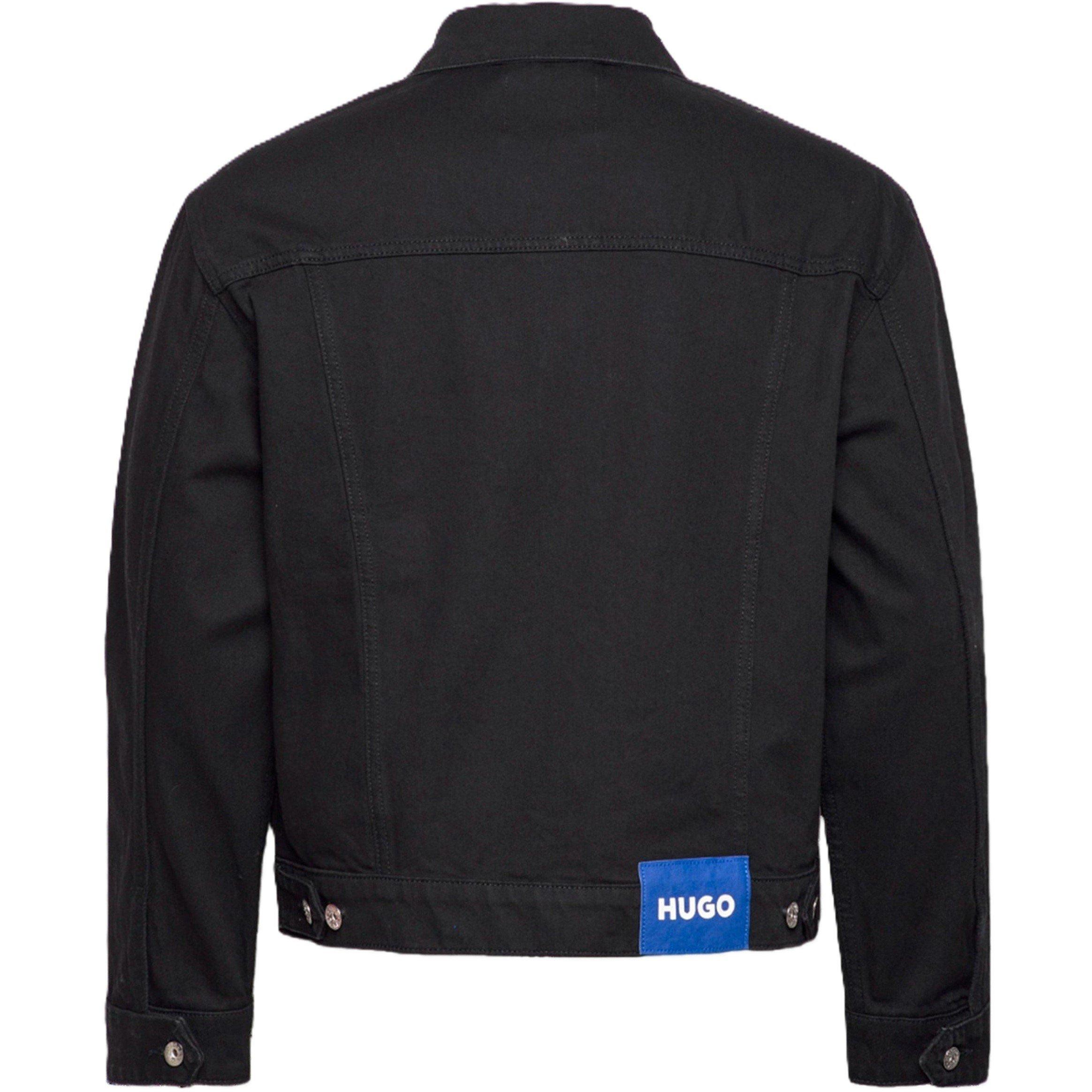 Black - Hugo - Dex 10259220 01 Slim Fit Jeans Mens - 3