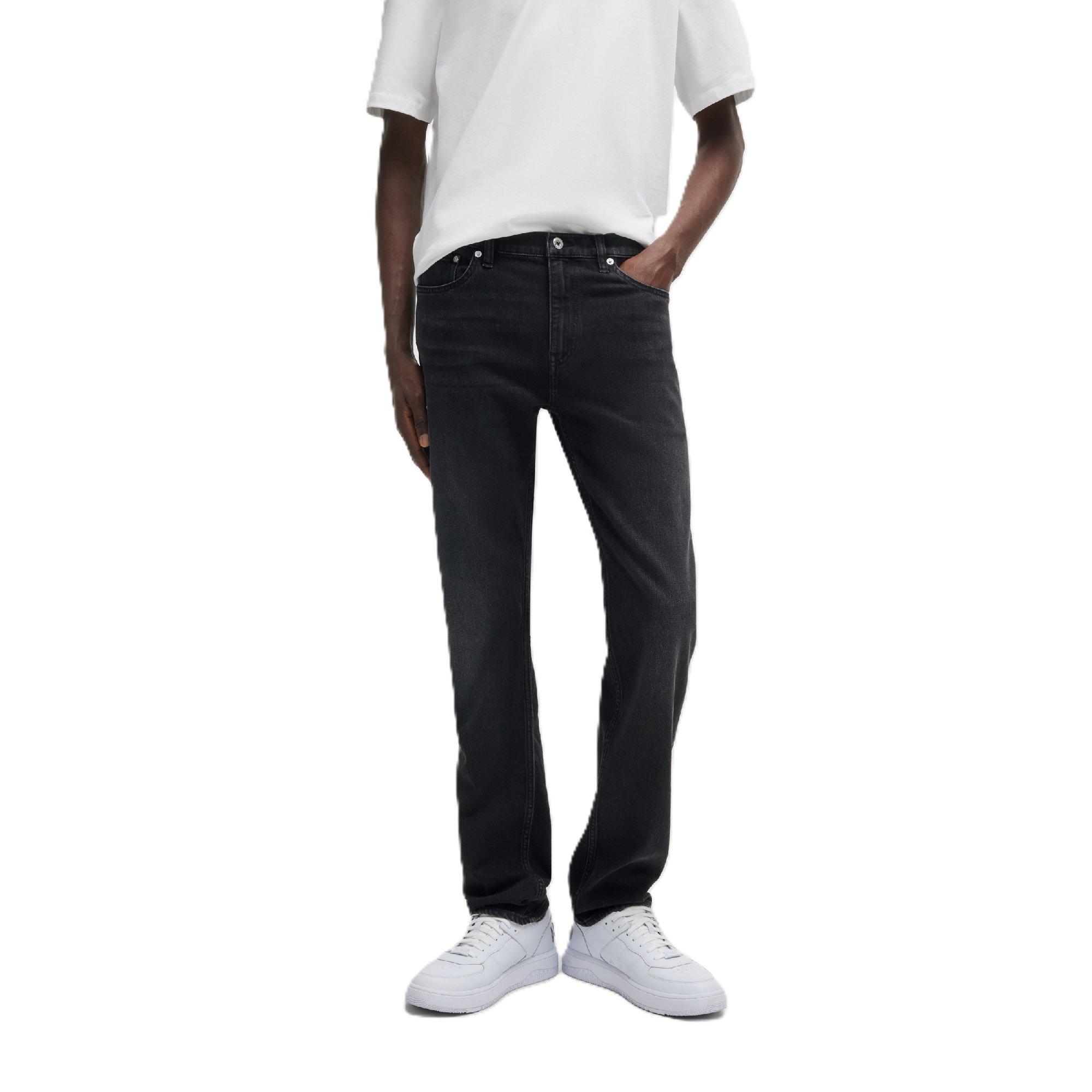 Hugo Men's Ash Slim Fit Jeans - Dark Grey - 31W R