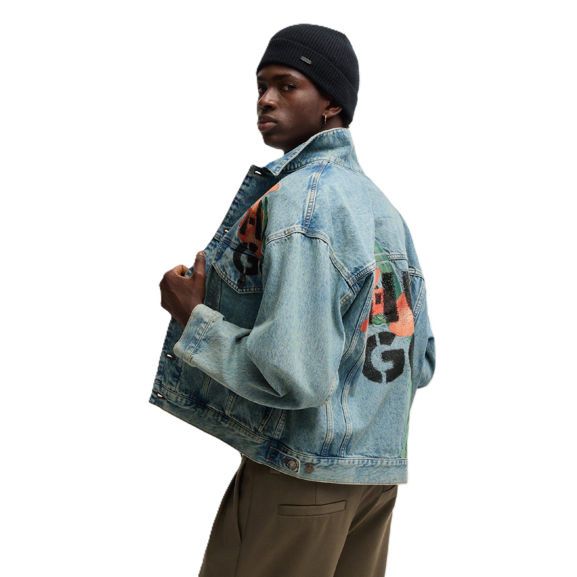 Turquoise Aqua - Hugo - 097 10260821 01 Slim Fit Jeans Mens - 2