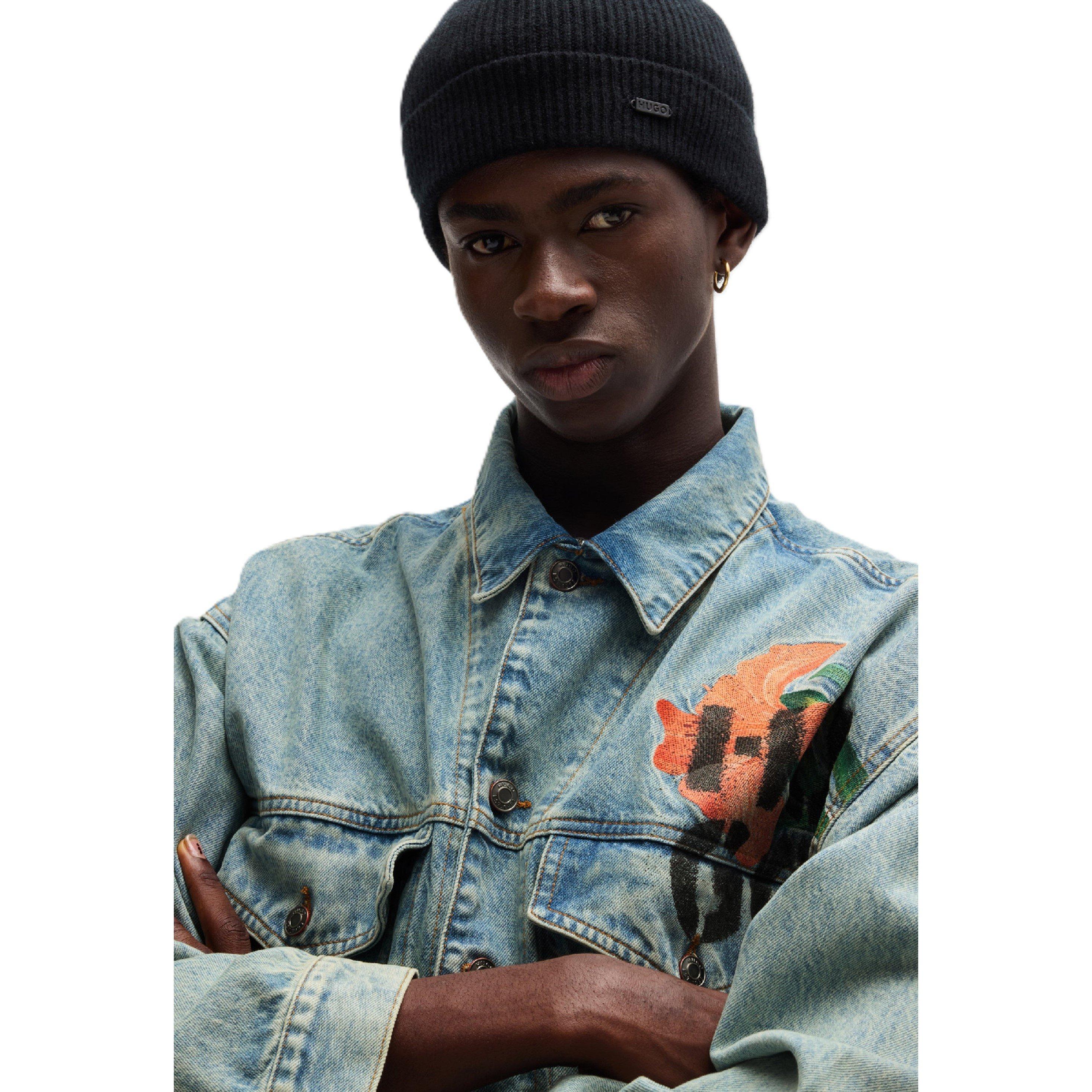 Turquoise Aqua - Hugo - 097 10260821 01 Slim Fit Jeans Mens - 3