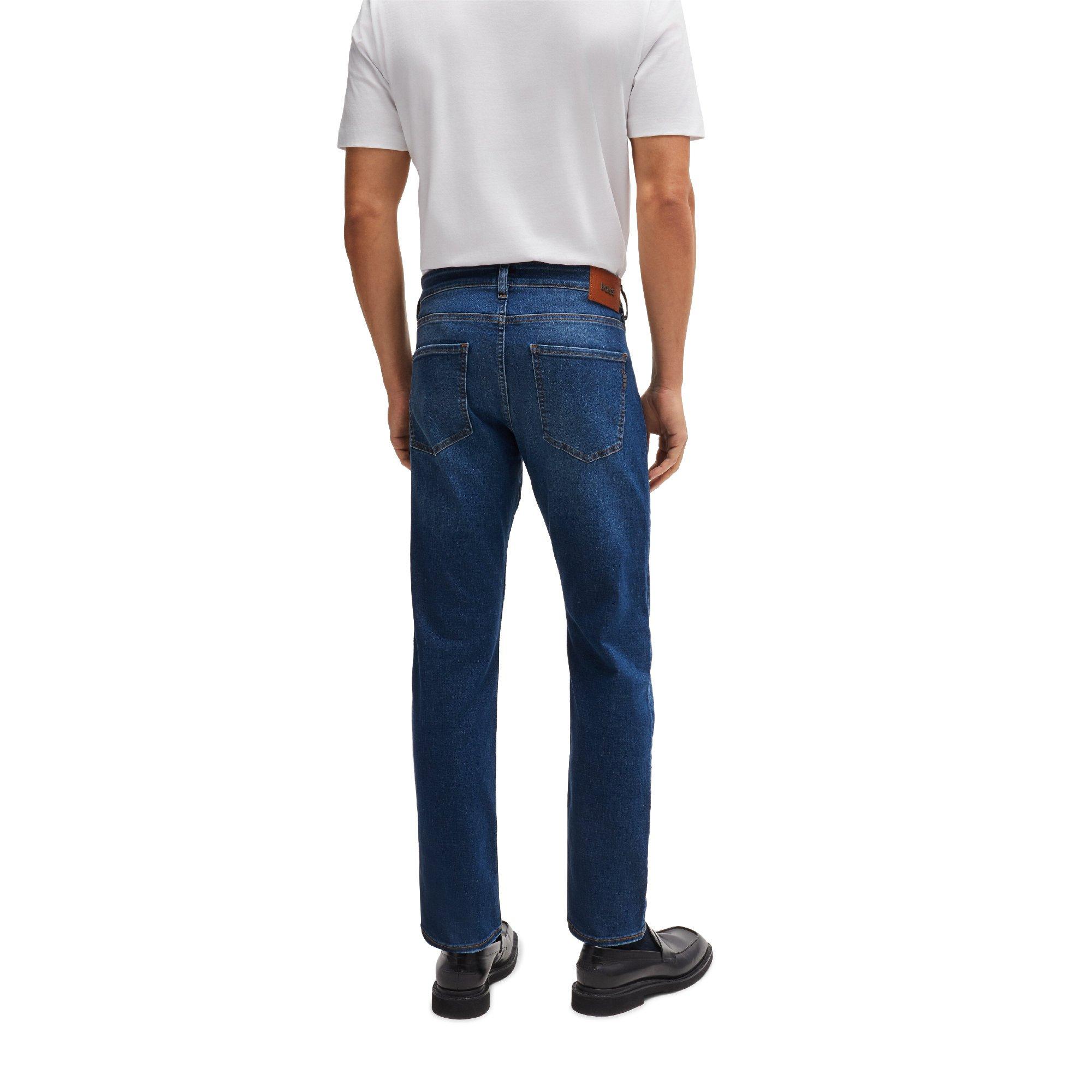 Bright Blue - Boss - H-Delaware 10261858 01 Slim Fit Jeans Mens - 2