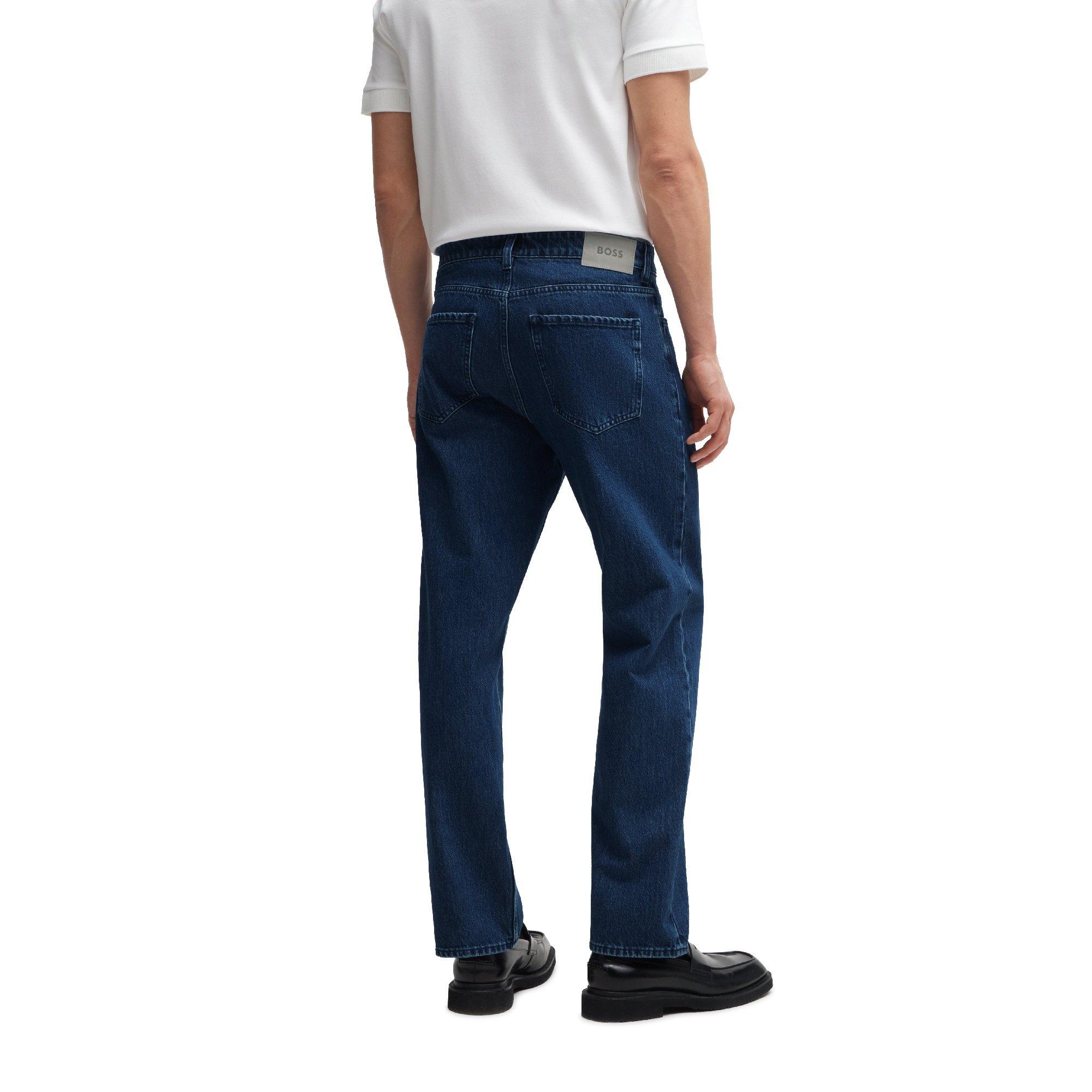 Medium Blue - Boss - H-Akron 10262202 01 Slim Fit Jeans Mens - 2