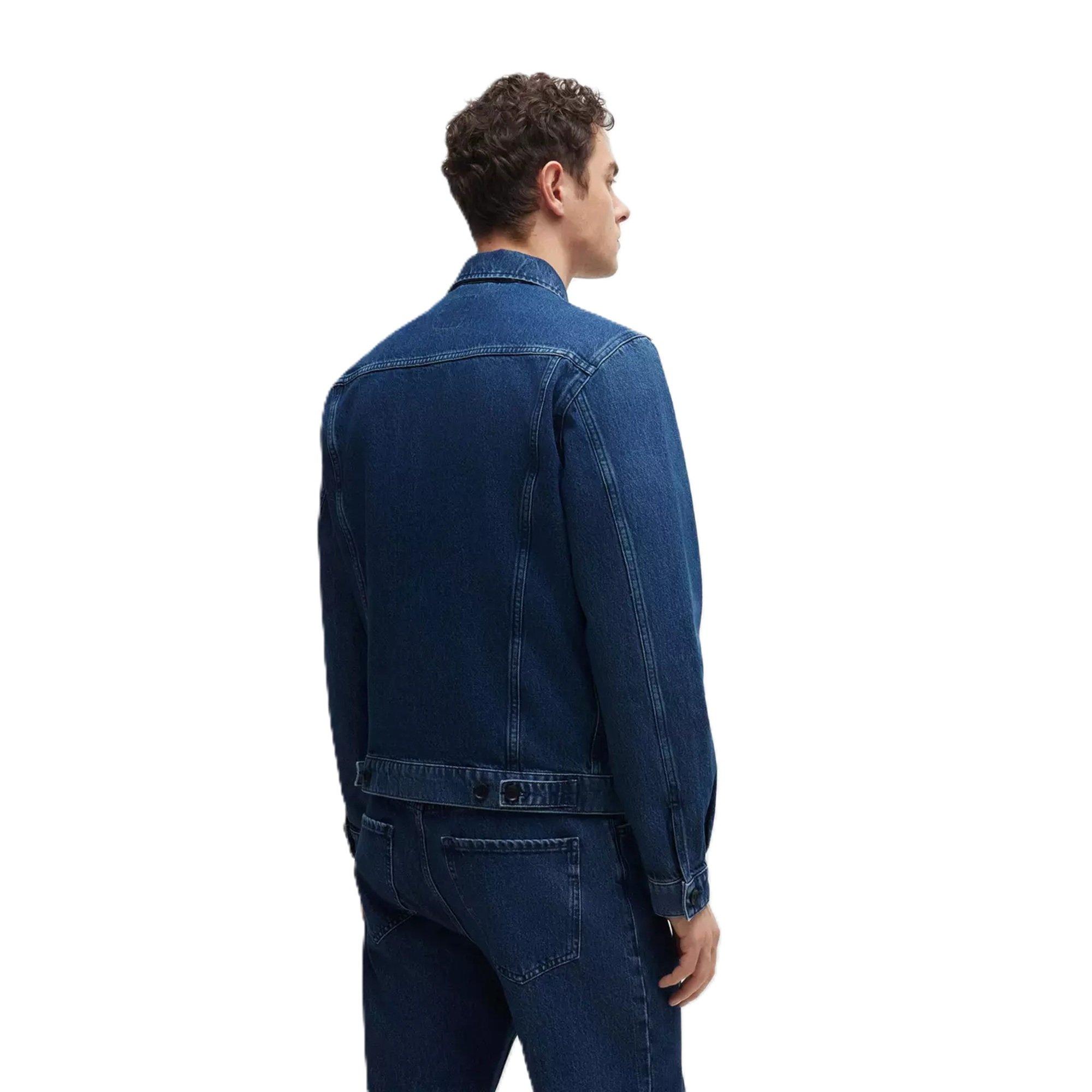 Medium Blue - Boss - H-Livorno-1 10262202 01 Slim Fit Jeans Mens - 2