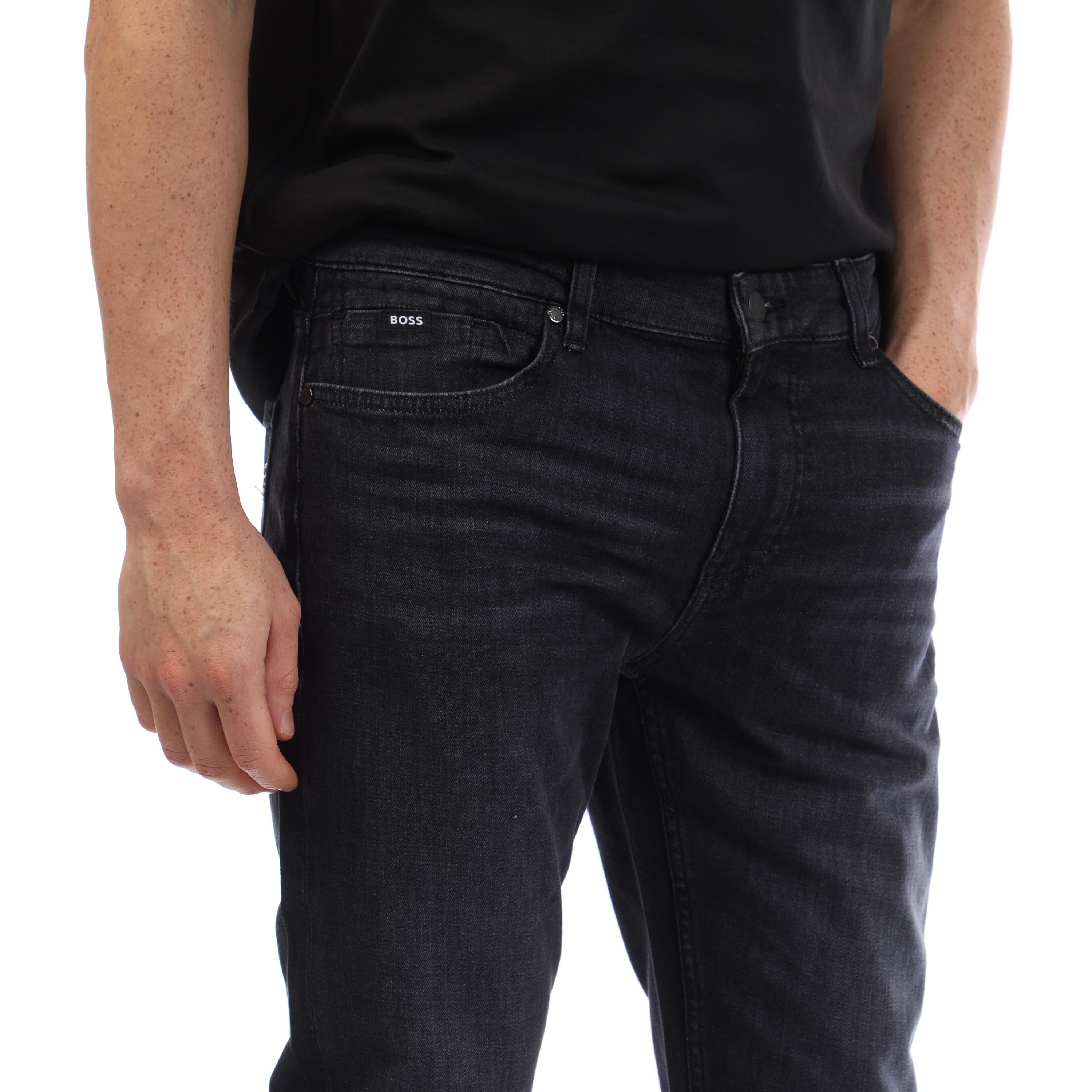 Charcoal - Boss - H-Delaware 10248716 01 Slim Fit Jeans Mens - 3