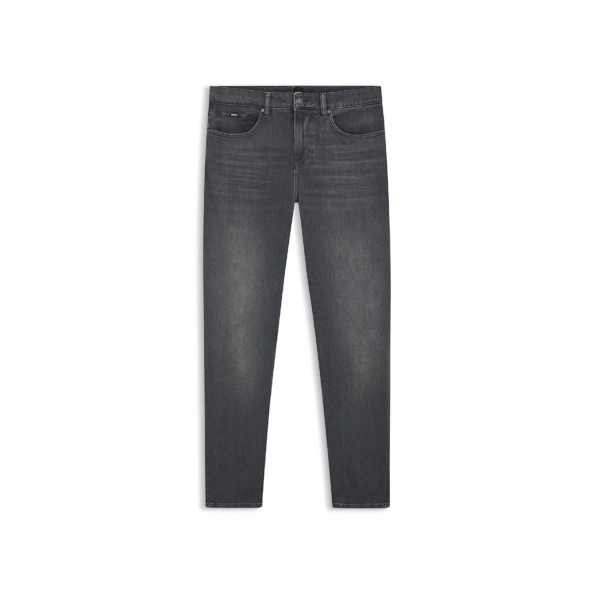 Boss Men's H Re.Maine Slim Fit Jeans - Medium Grey - Size 38W R