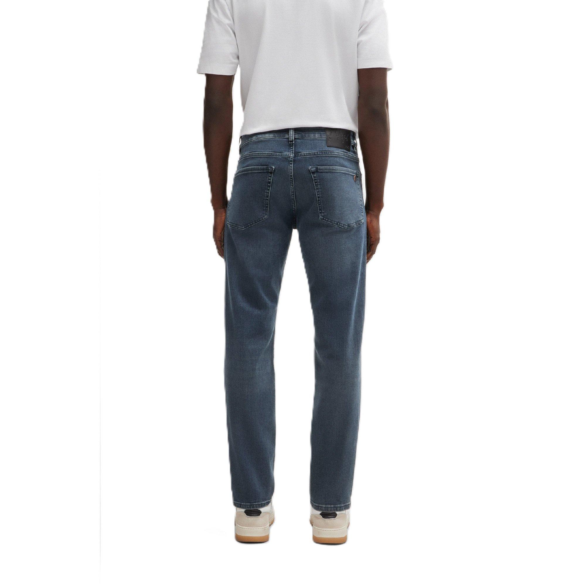 Navy - Boss - Re.Maine Bo 10263435 01 Slim Fit Jeans Mens - 2